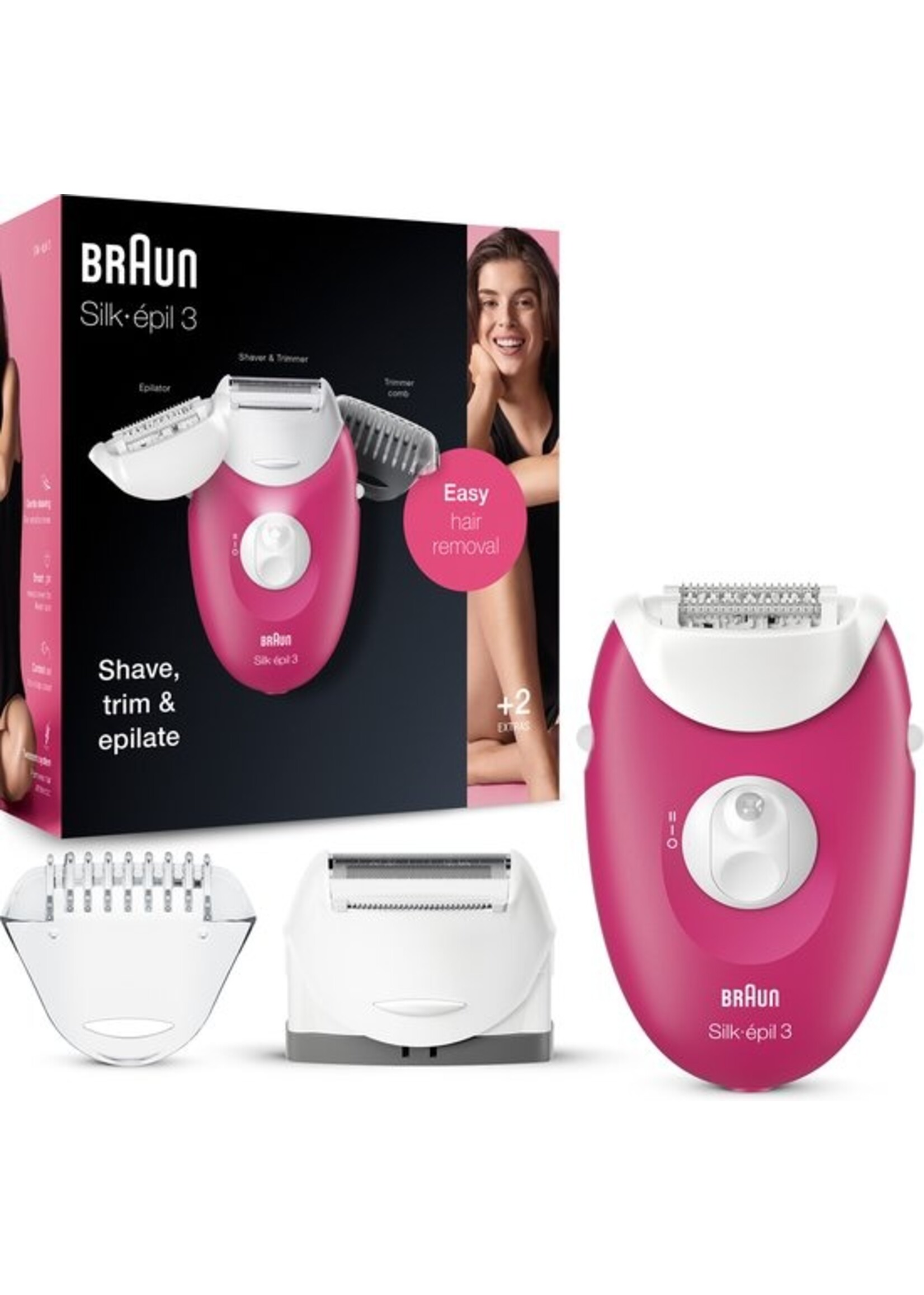 Braun Silk-épil 3 3-410 Epileerapparaat