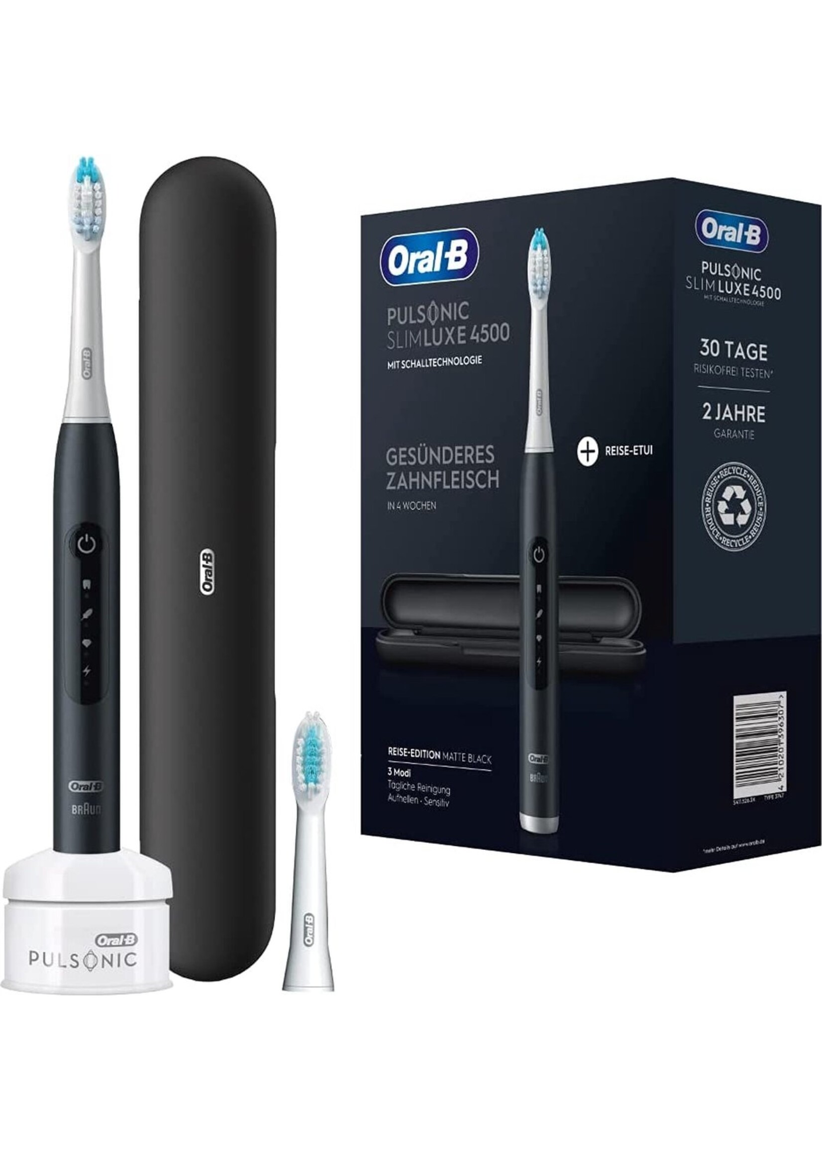 Oralb Braun Oral-B Pulsonic Slim Luxe 4500 Elektrische tandenborstel