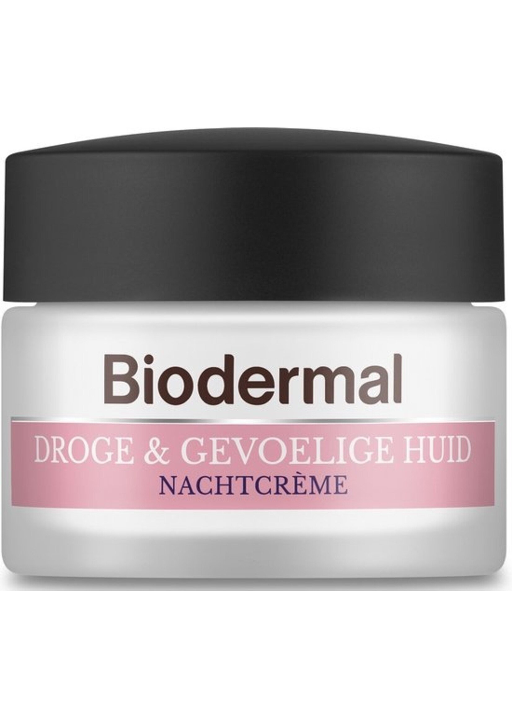 Biodermal Nachtcrème Droge & Gevoelige Huid  - Hydrateert en herstelt - 50ml