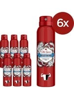 Old Spice Deodorant Body Spray - Wolfthorn - Voordeelverpakking 6x150ml