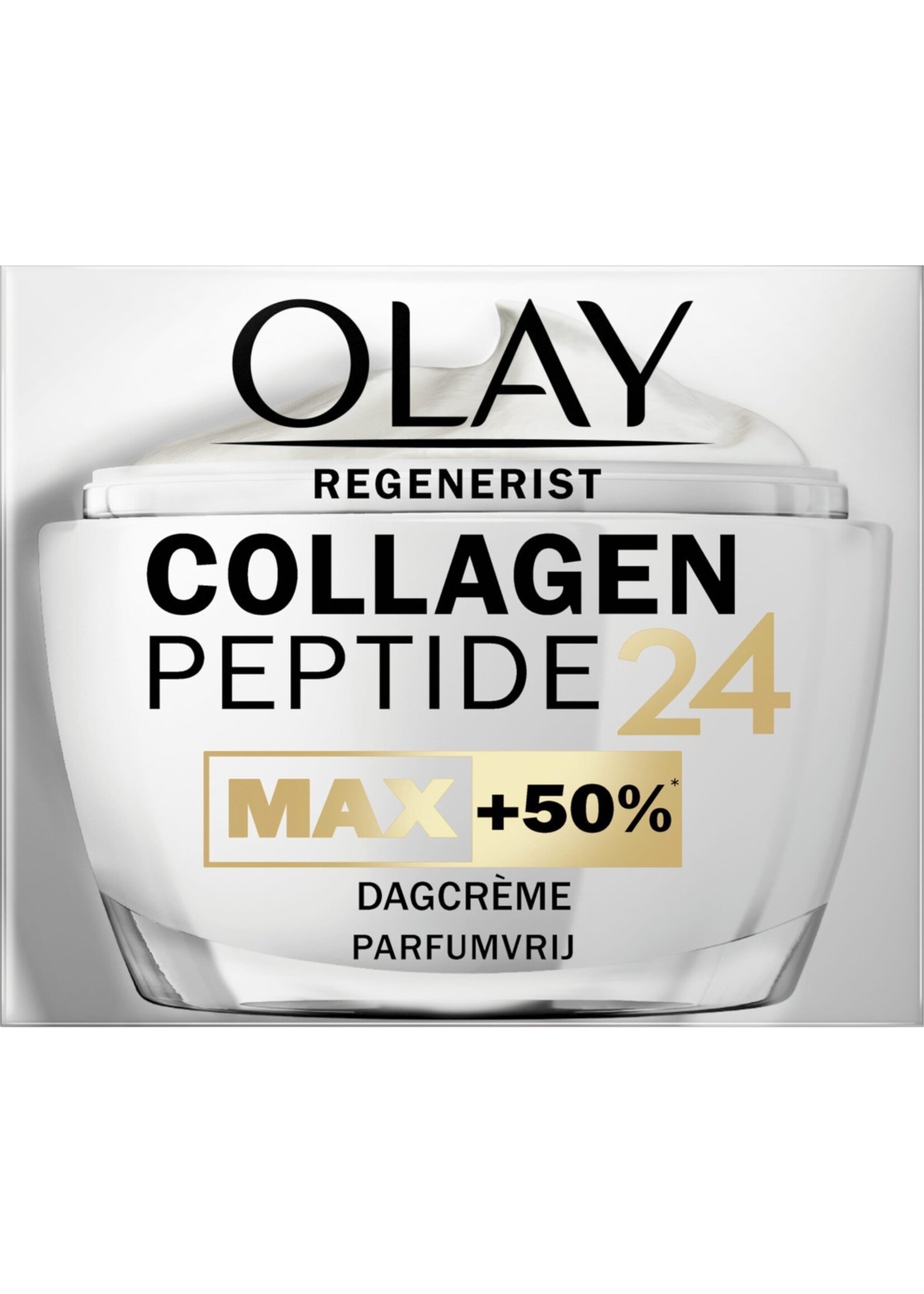 Olay Collageenpeptide 24 Max - Dagcrème - Voor Het Gezicht - Parfumvrij - 50ml