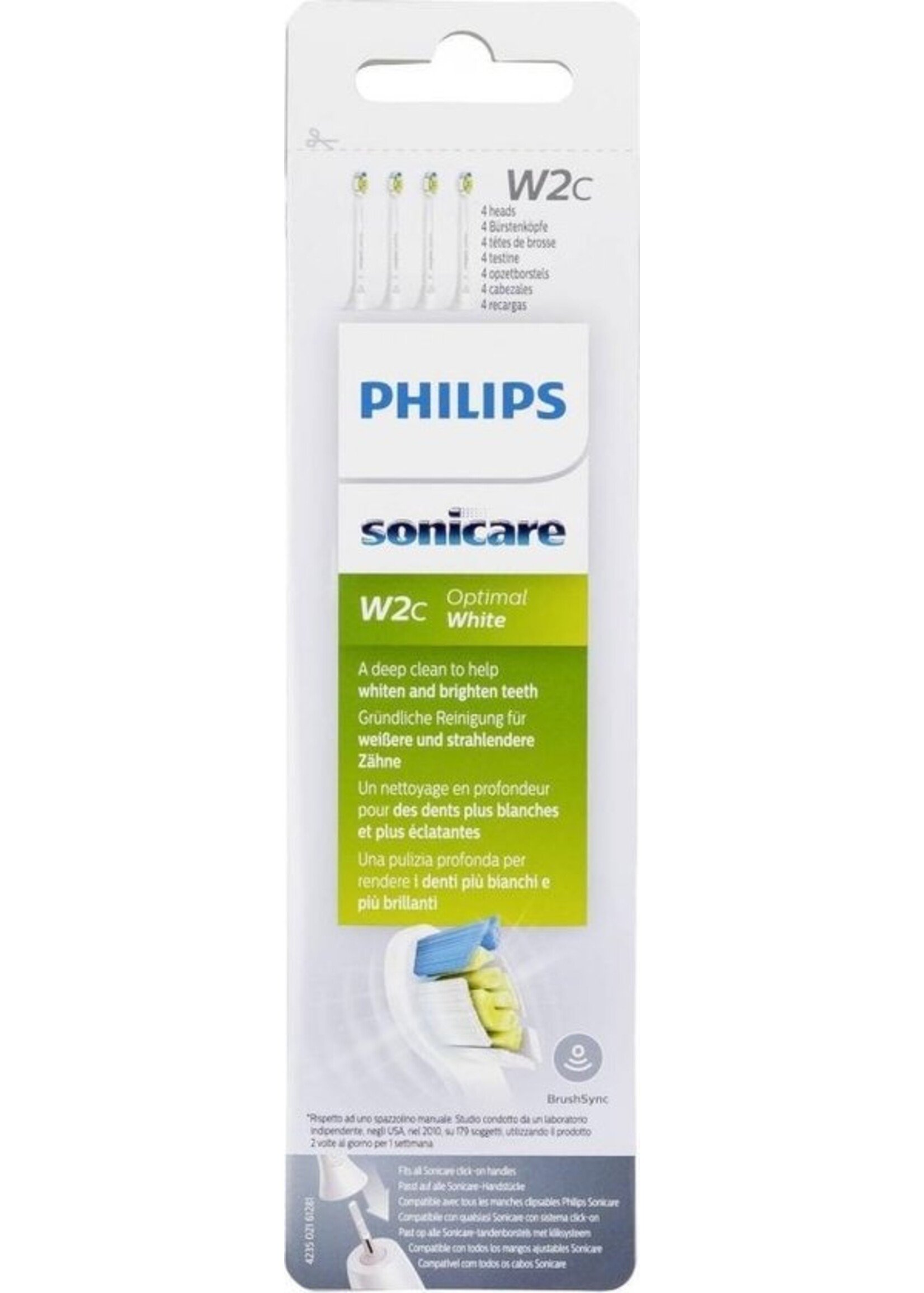 Philips Philips Sonicare HX6074/27 Optimal White (4er Pack) mini