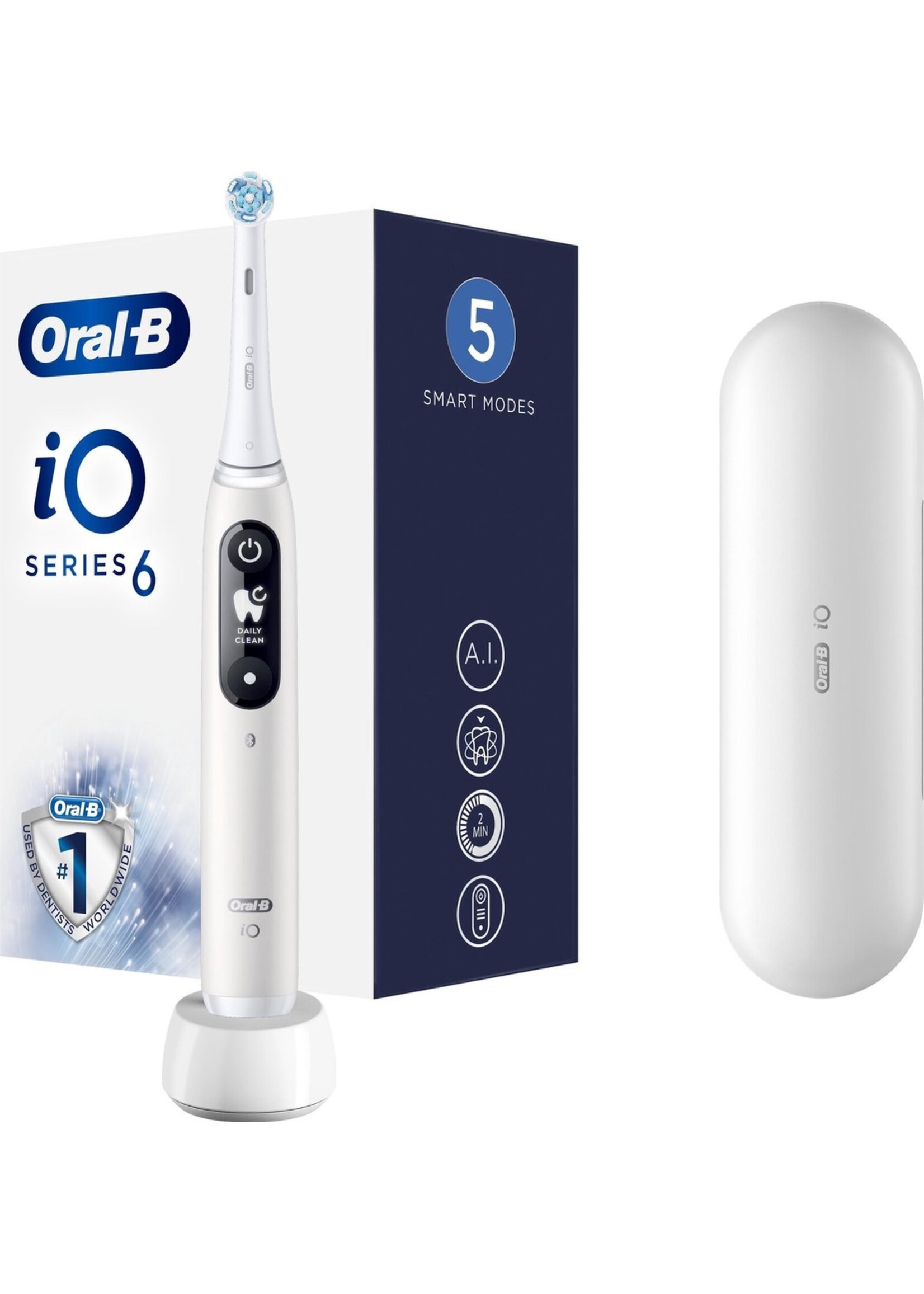 Oralb Braun Oral-B iO 6 - Elektrische Tandenborstel - Wit