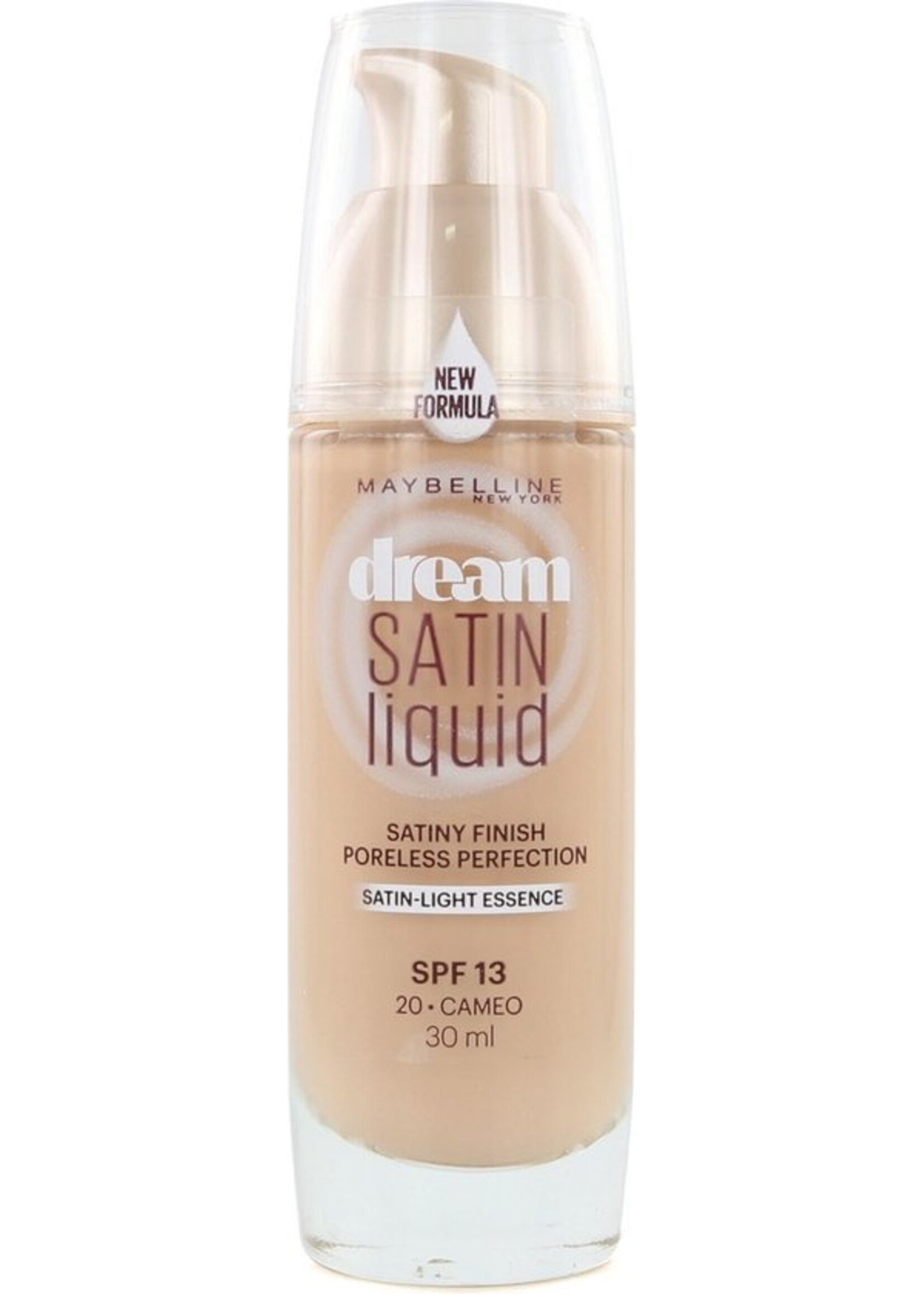 Maybelline Dream Radiant Liquid - 20 Cameo - Foundation Geschikt voor de Droge Huid met Hyaluronzuur - 30 ml