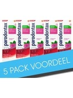 Paradontax Tandpasta Herbal Fresh Bergamont & Mint - 5 x 75 ml