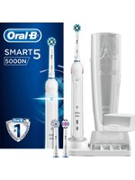 Oralb Braun Oral-B Smart 5 5000 - Wit - Elektrische Tandenborstel - Powered by Braun - 1 Handvat en 3 Opzetborstels