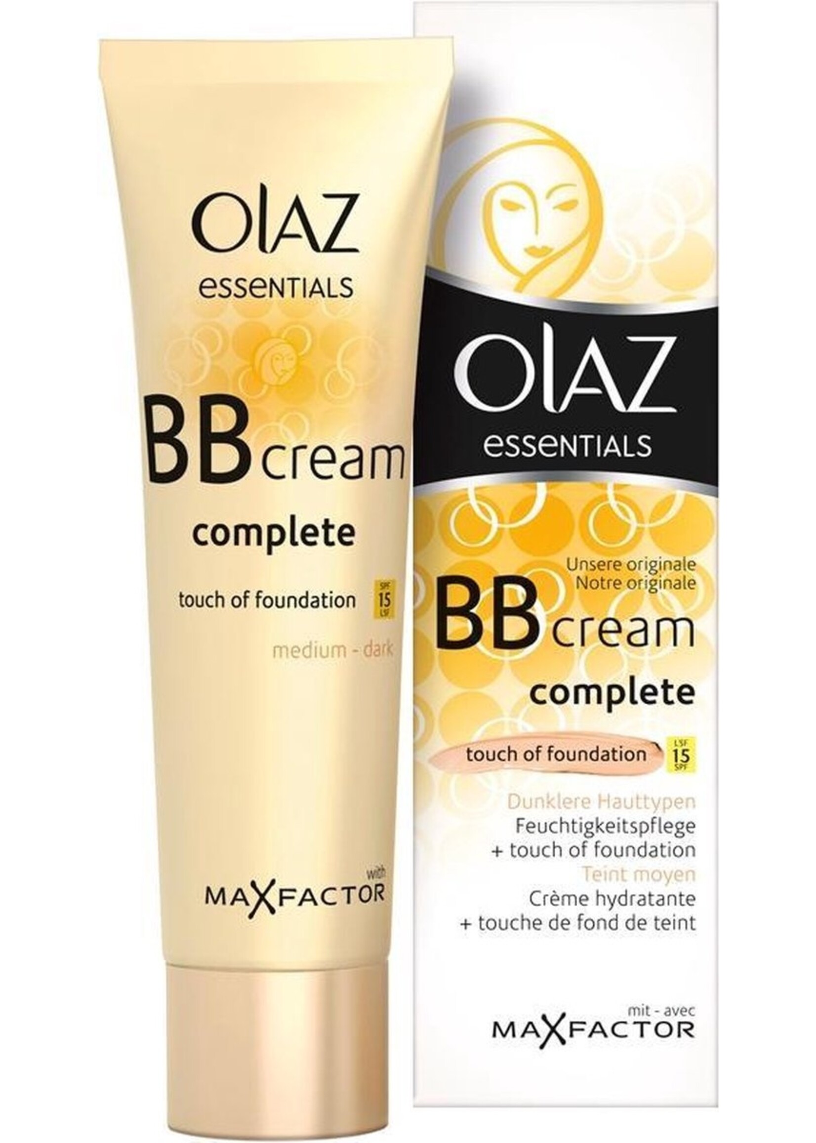 Olaz Essentials Complete BB Creme Licht 50ml - Teint clair