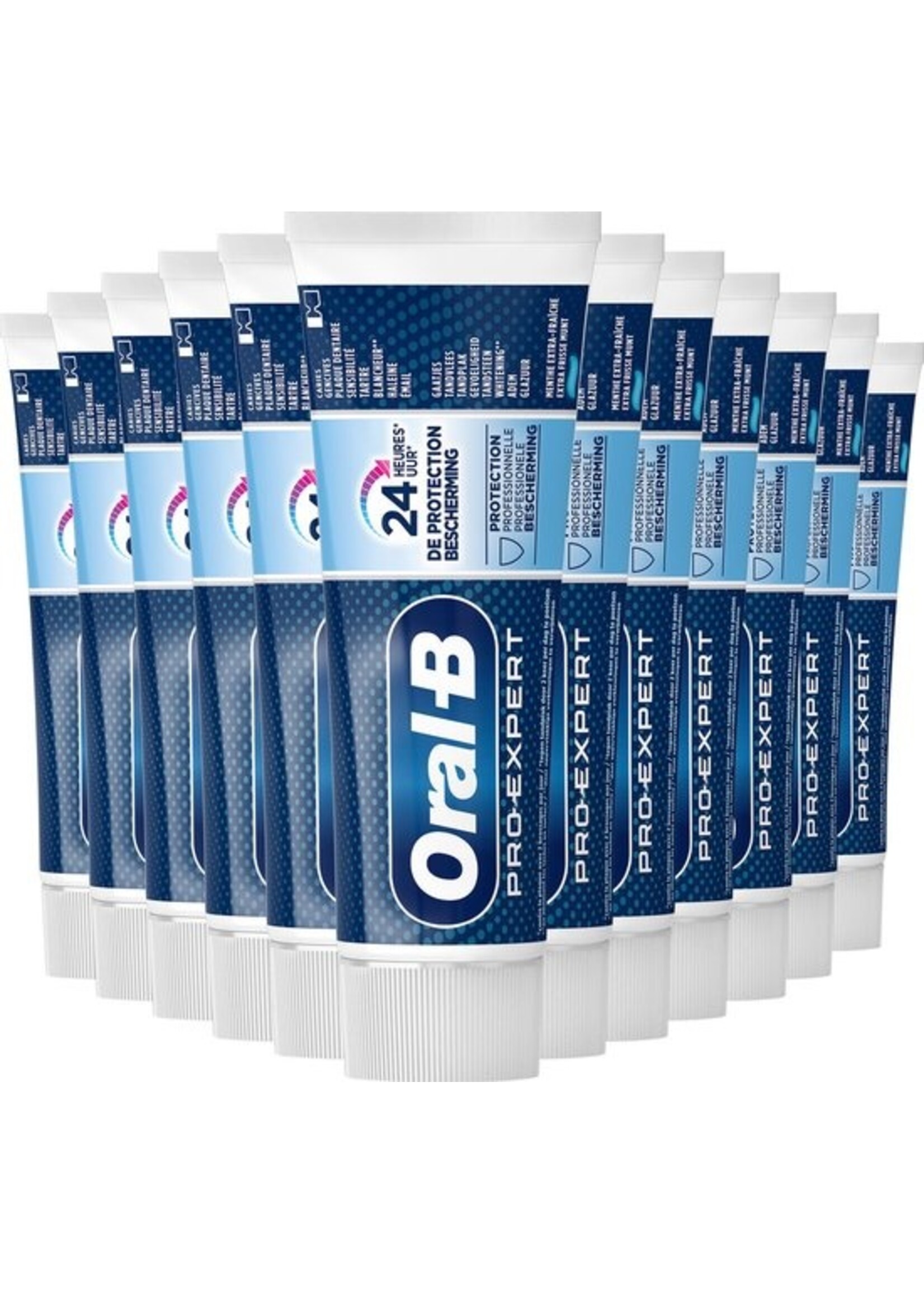 Oral-B Pro-Expert Professionele Bescherming - Voordeelverpakking 12x75 ml - Tandpasta