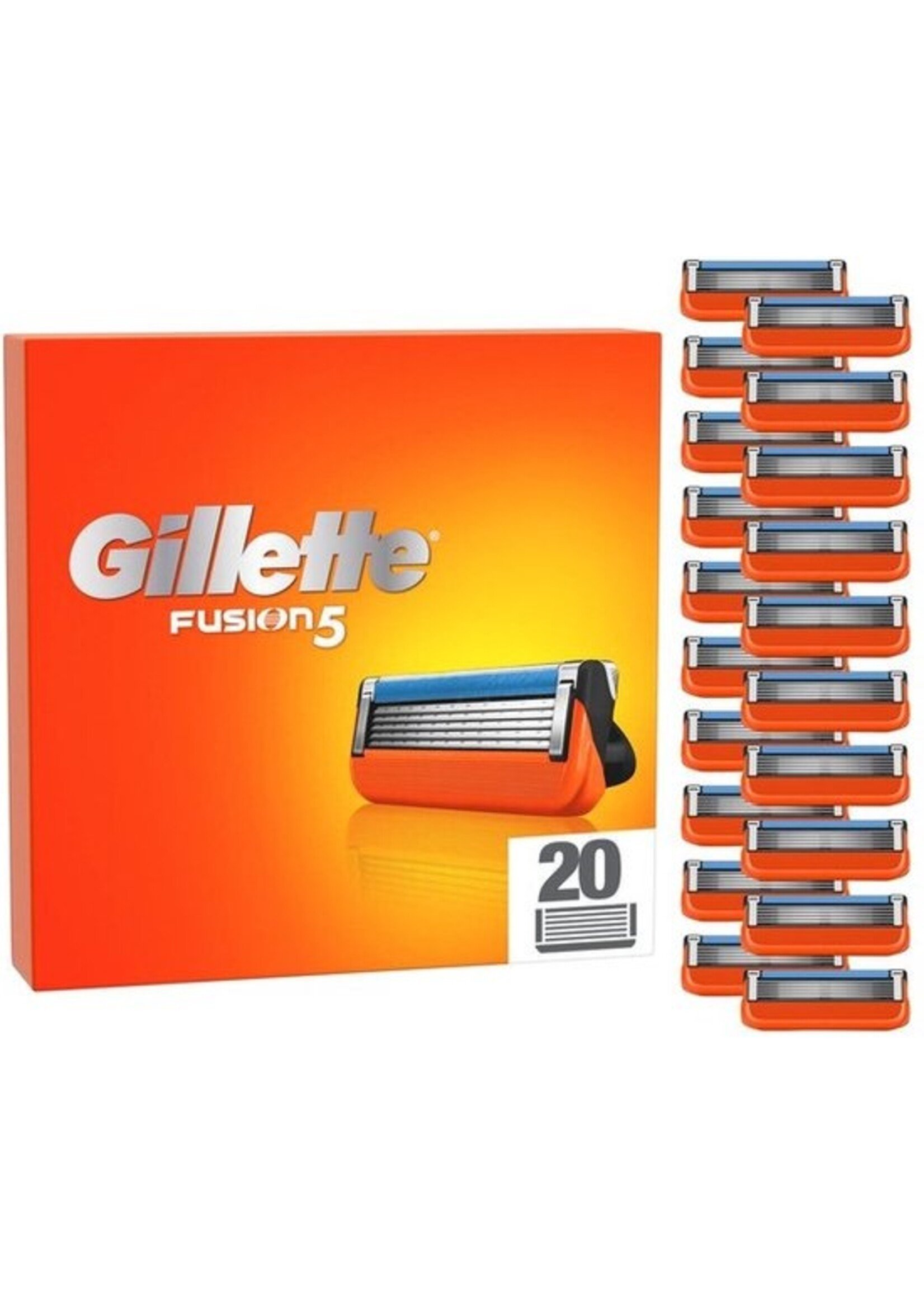 GILLETTE Gillette Fusion 5 - 20 stuks - Scheermesjes