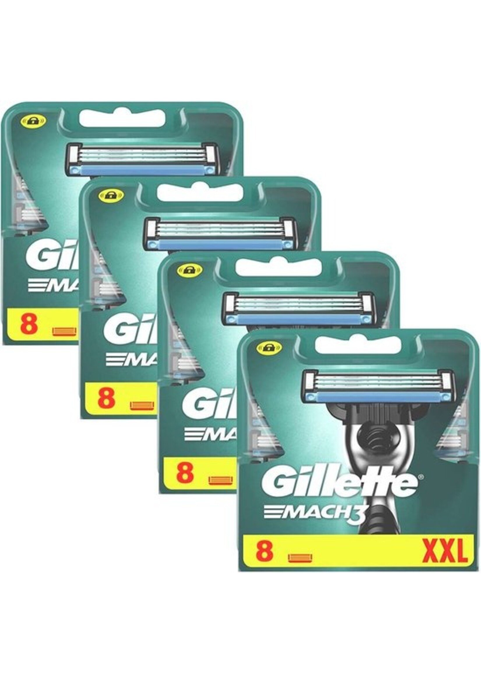 GILLETTE Gillette Mach 3 scheermesjes - 32 stuks