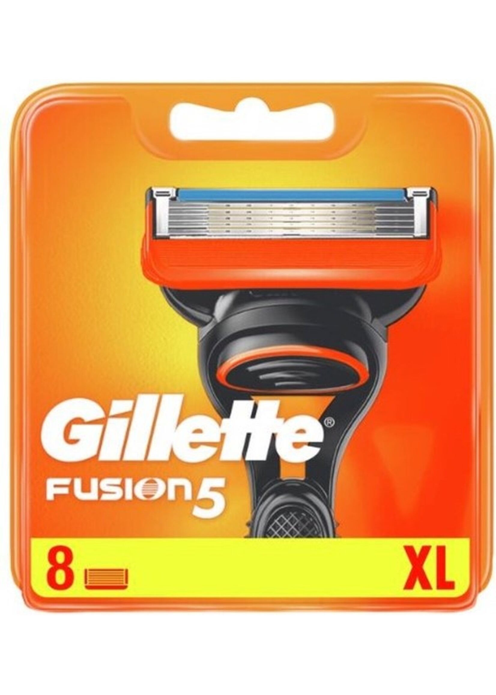 GILLETTE Gillette Fusion5 Scheermesjes Voor Mannen - 8 Navulmesjes