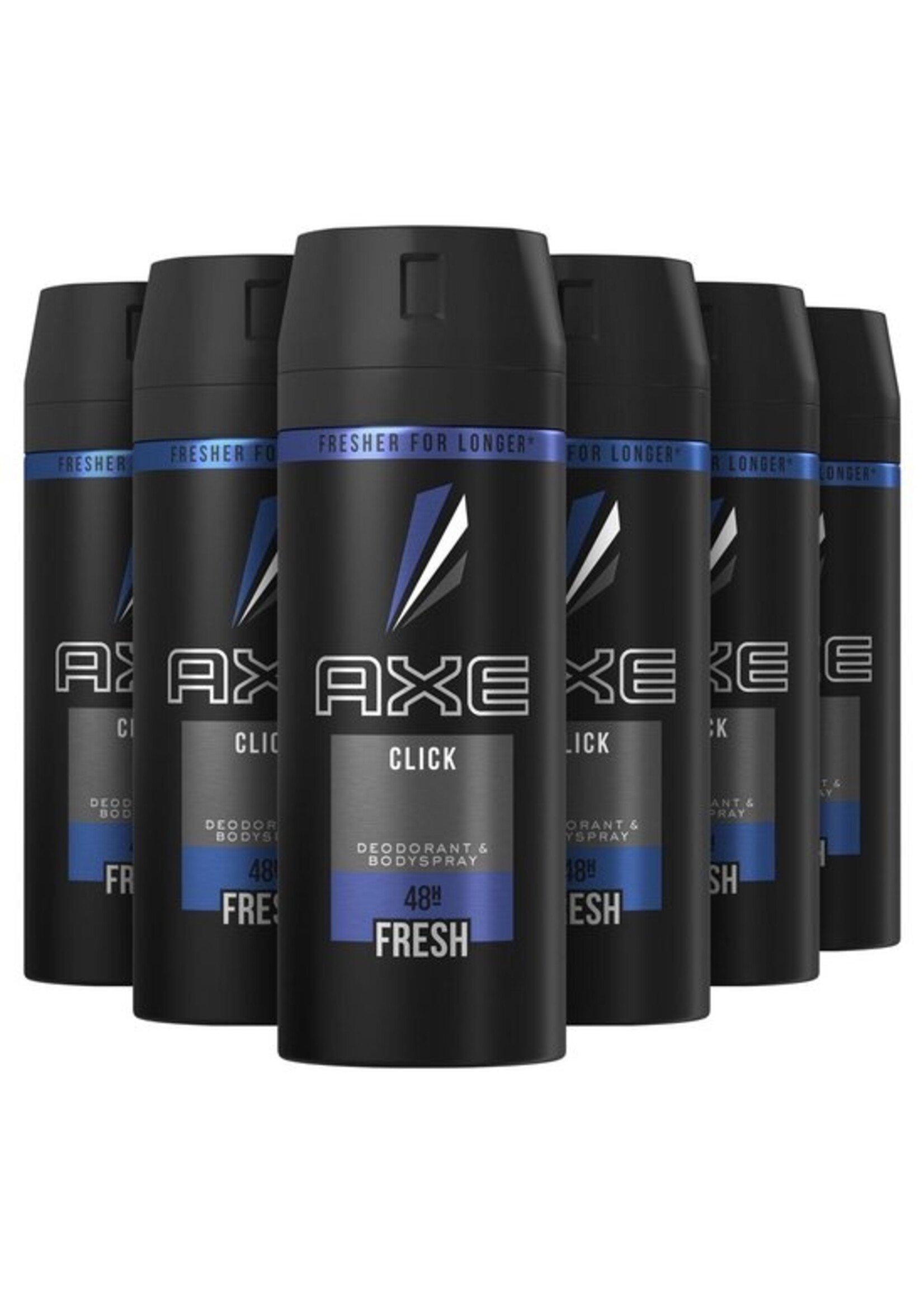 AXE Click Deodorant - 6 x 150 ml - Voordeelverpakking