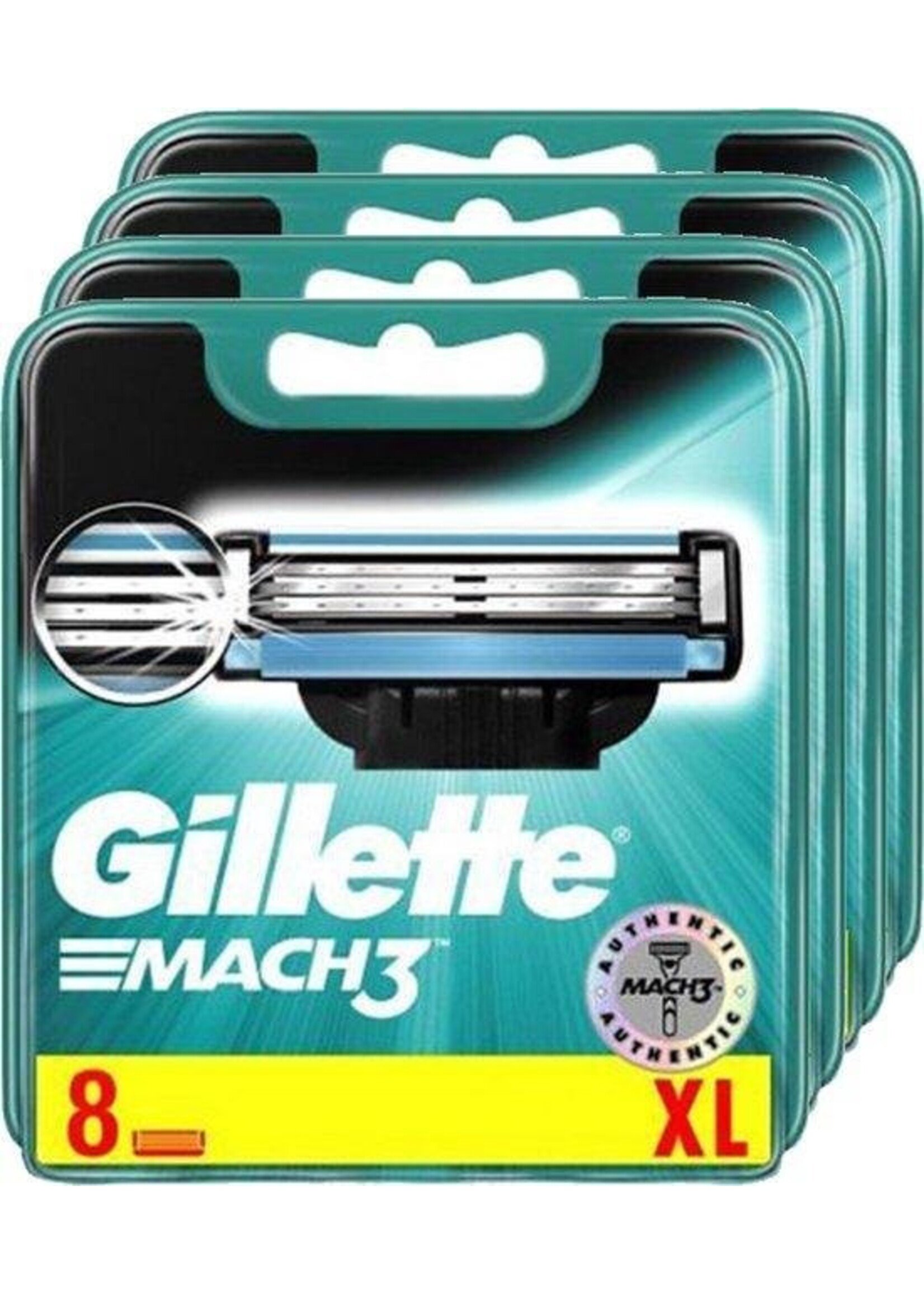 GILLETTE Gillette Mach3 - 32 stuks - Scheermesjes