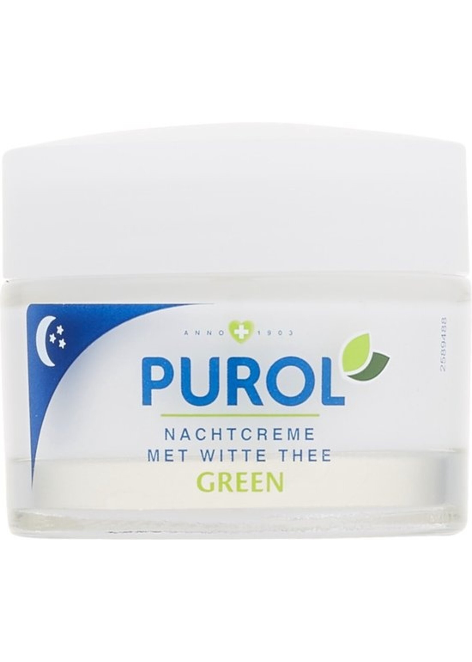 Purol Green dagcreme met witte thee - vegan - 50 ml