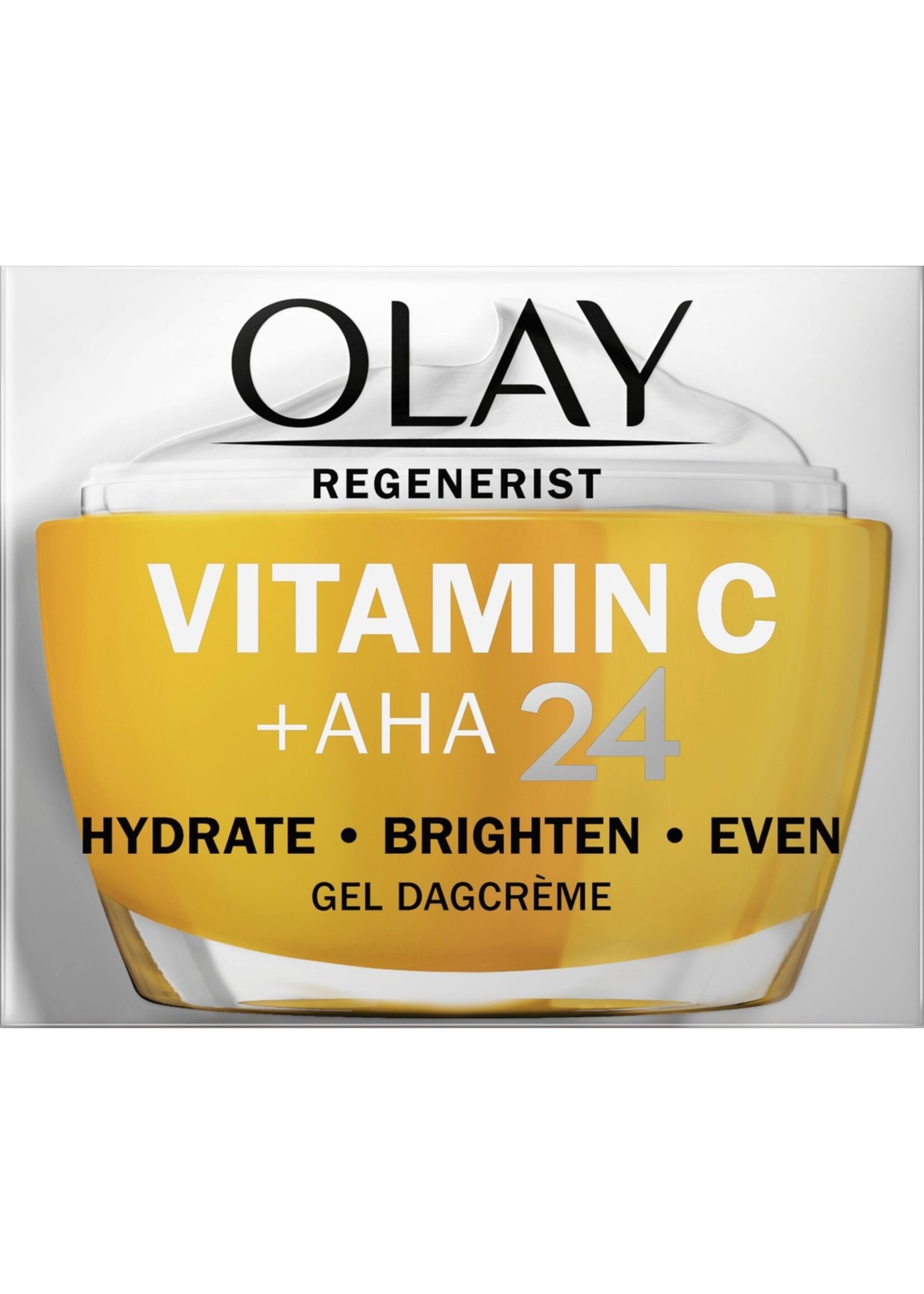 Olay Vitamine C + AHA24 Gel - Dagcrème - Voor Een Stralende En Gelijkmatige Teint - 50ml