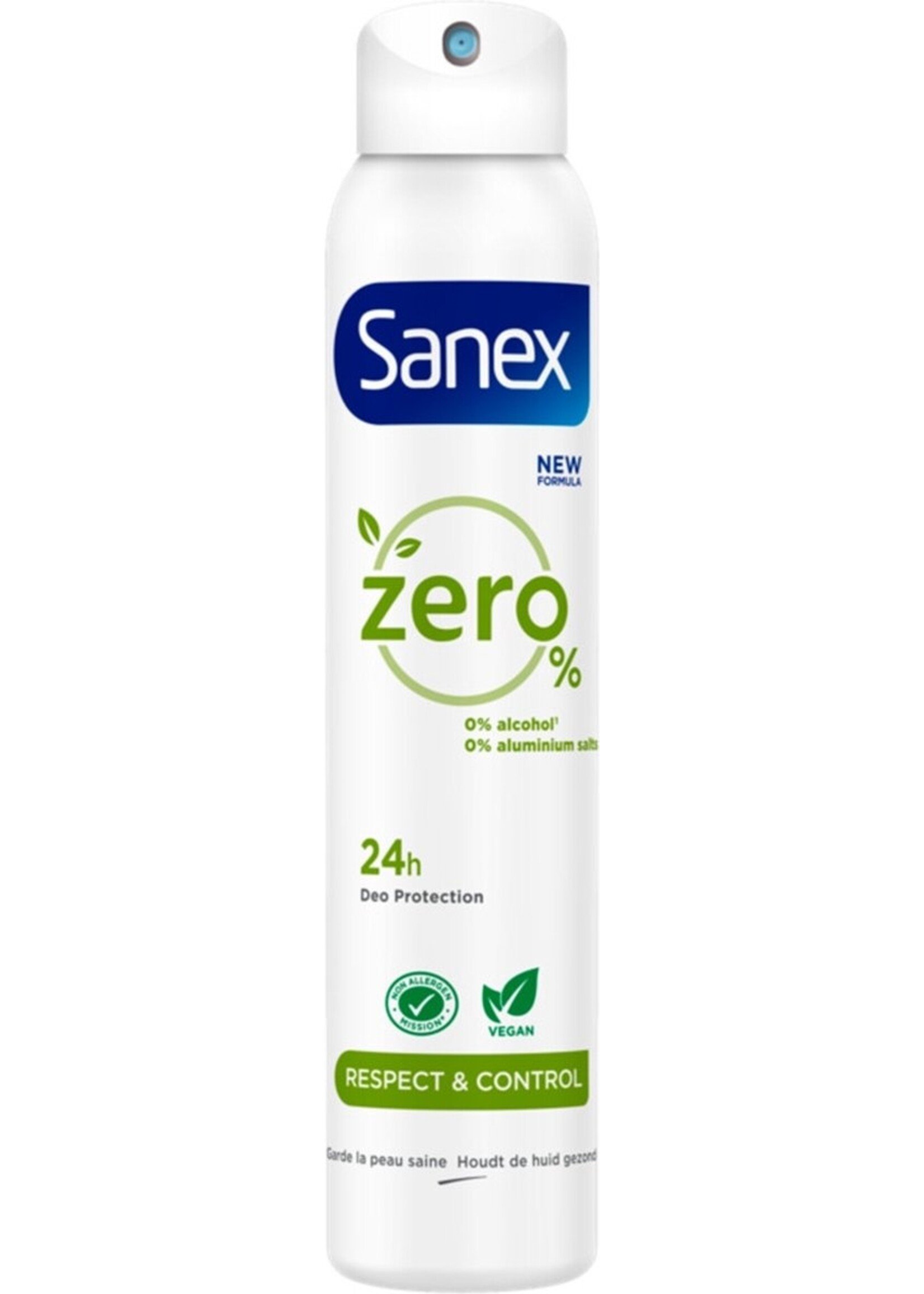 Sanex Deodorant Spray Zero% Normale huid 200 ml