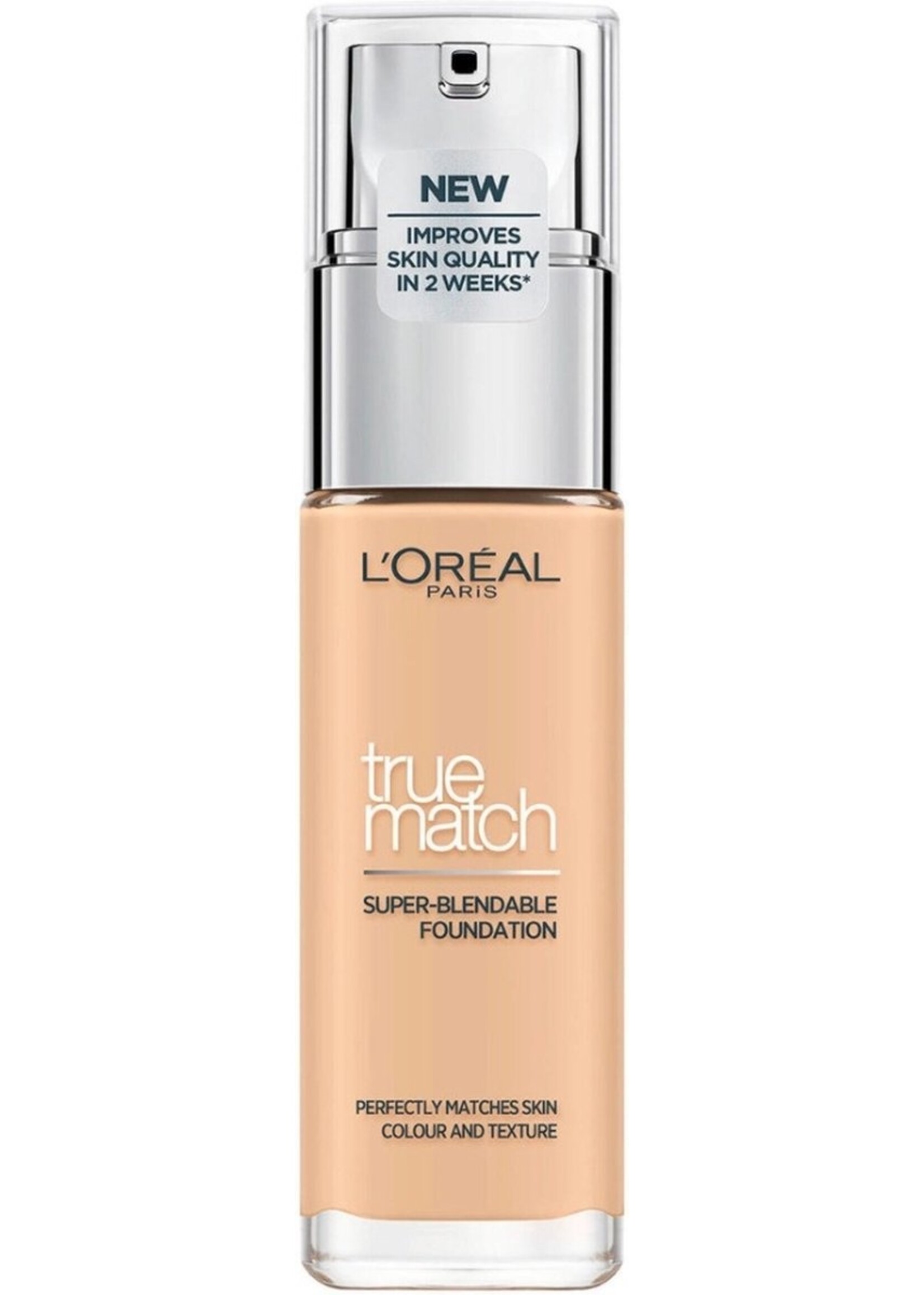 L'Oréal  L’Oréal Paris - True Match Foundation - 1.5 N - Natuurlijk Dekkende Foundation met Hyaluronzuur en SPF 16 - 30 ml