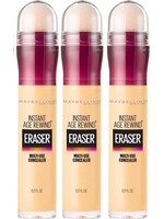 Maybelline Eraser Eye Concealer - Nude - 3 stuks Voordeelverpakking