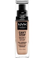 NYX Professional Makeup - Can't Stop Won't Stop Foundation - Light Porcelain