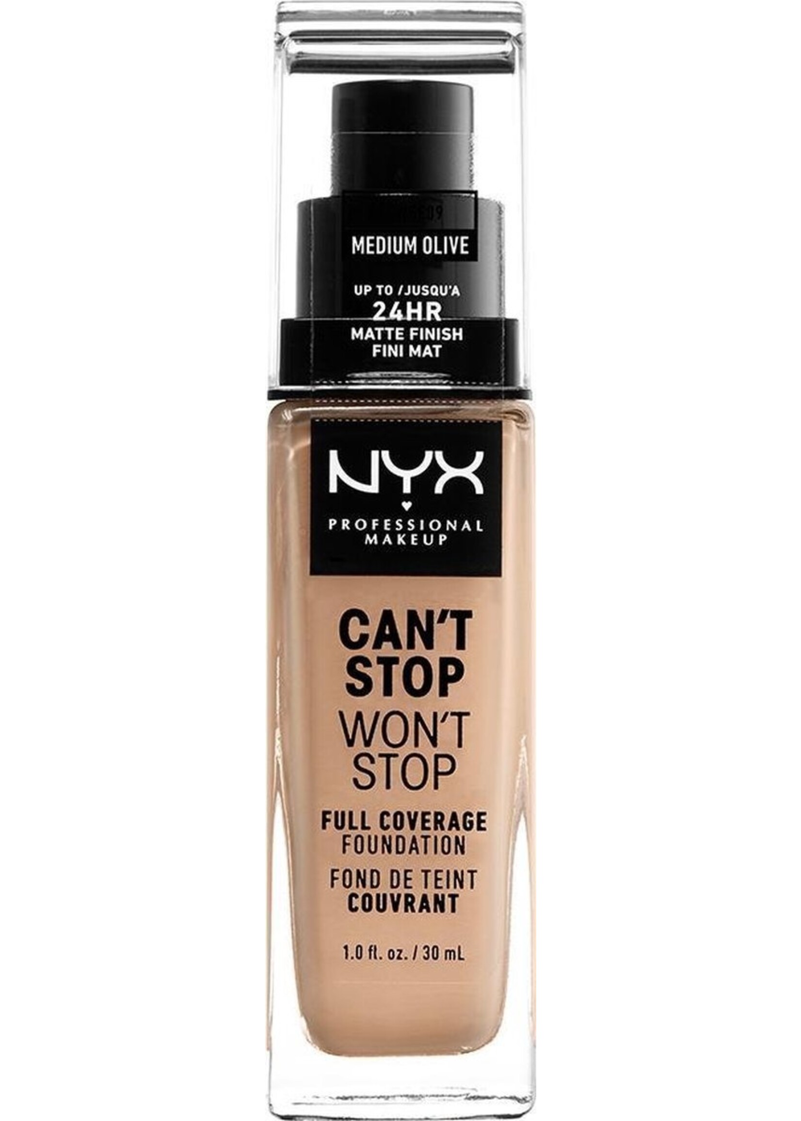 NYX Professional Makeup - Can't Stop Won't Stop Foundation - Medium Olive