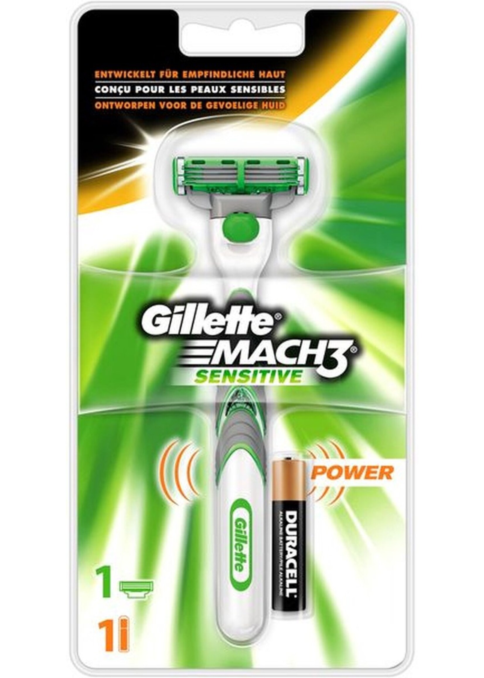 GILLETTE Gillette Mach3 Power Sensitive-1up-scheersysteem