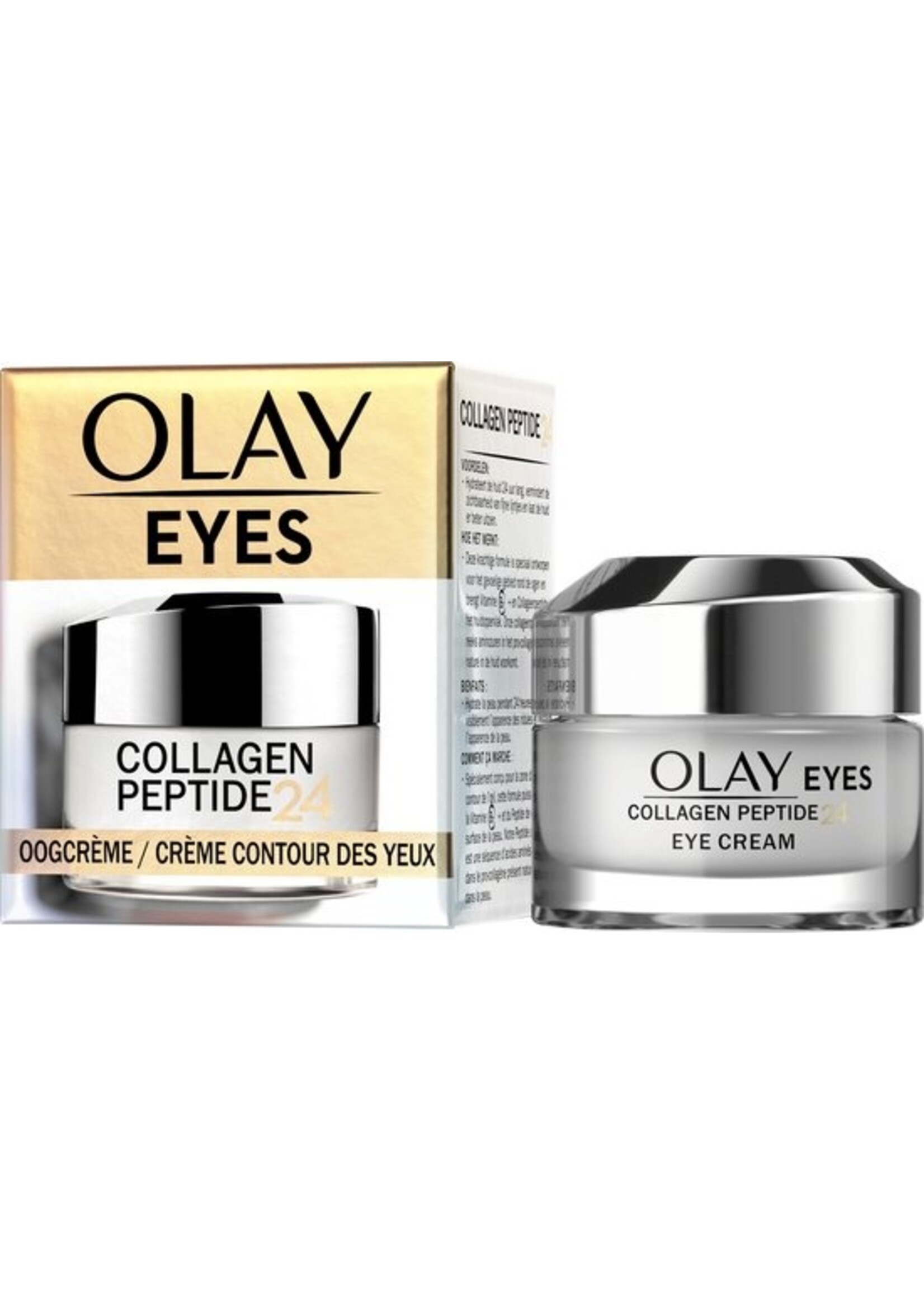 Olay Regenerist Collagen Peptide24 - Oogcrème - Zonder Parfum - 15ml