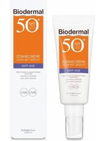 Biodermal Zonnebrand - Anti Age Zonnecrème voor het gezicht - SPF 50 - 40ml