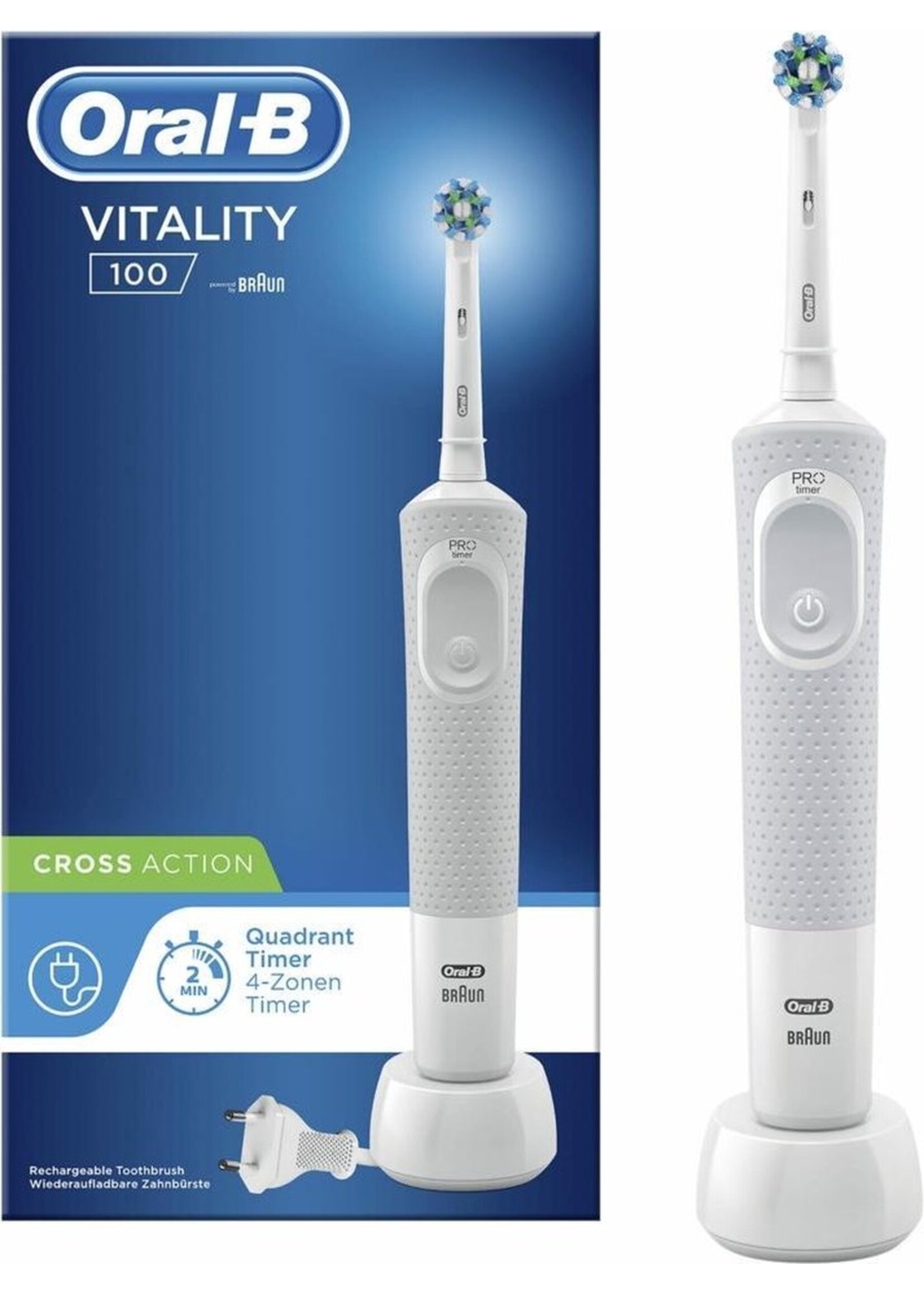 Oralb Braun Oral-B Vitality CrossAction Elektrische Tandenborstel