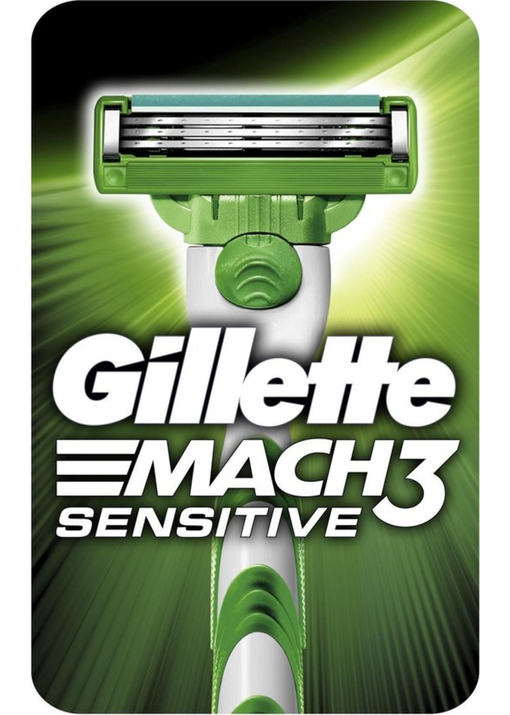 GILLETTE Gillette Mach3 Sensitive scheersysteem Mannen