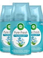 Air Wick Freshmatic Automatische Spray - Luchtverfrisser - Pure Lentedauw Navulling - 3 Stuks