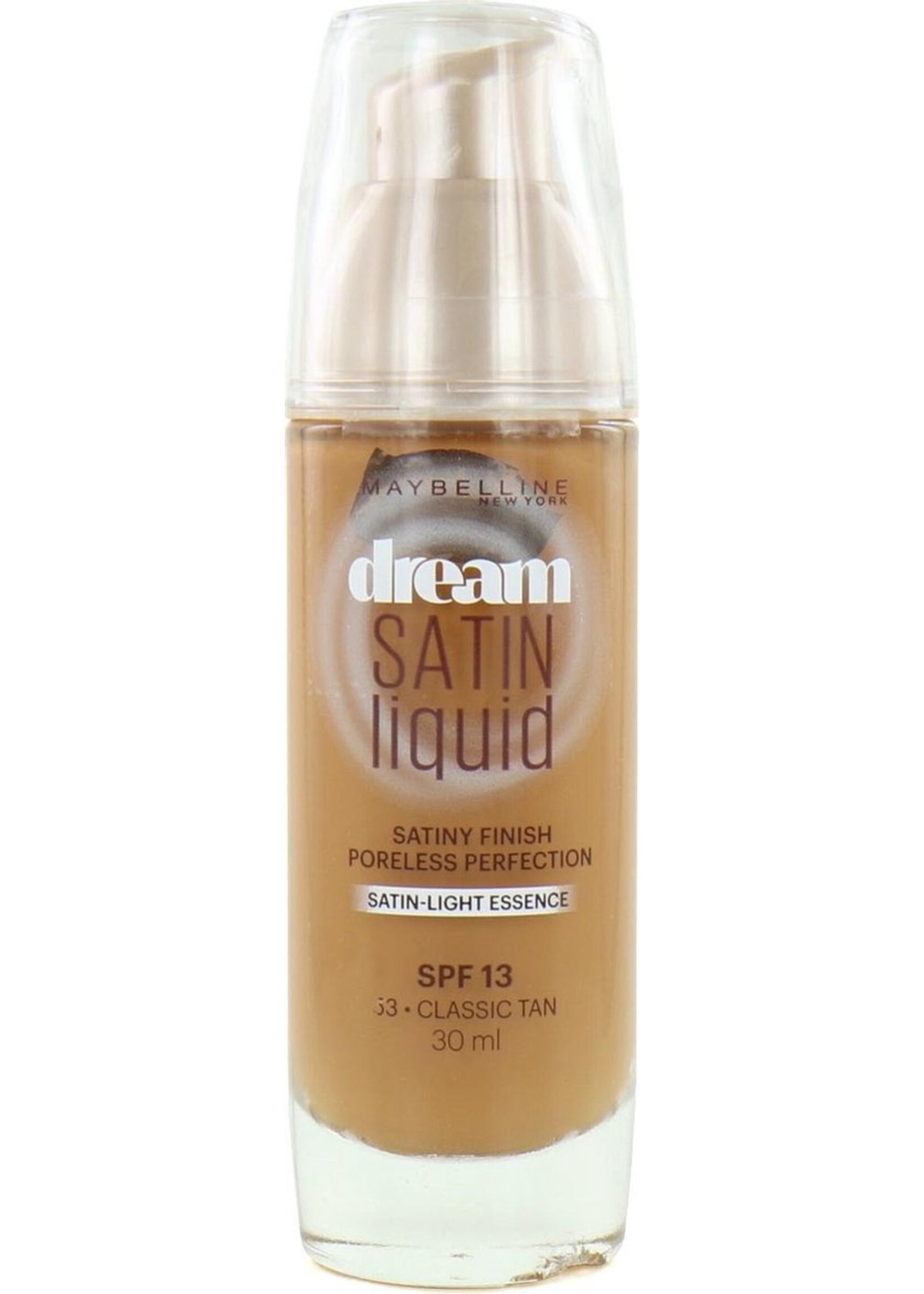 Maybelline Dream Satin Liquid Foundation - 53 Classic Tan