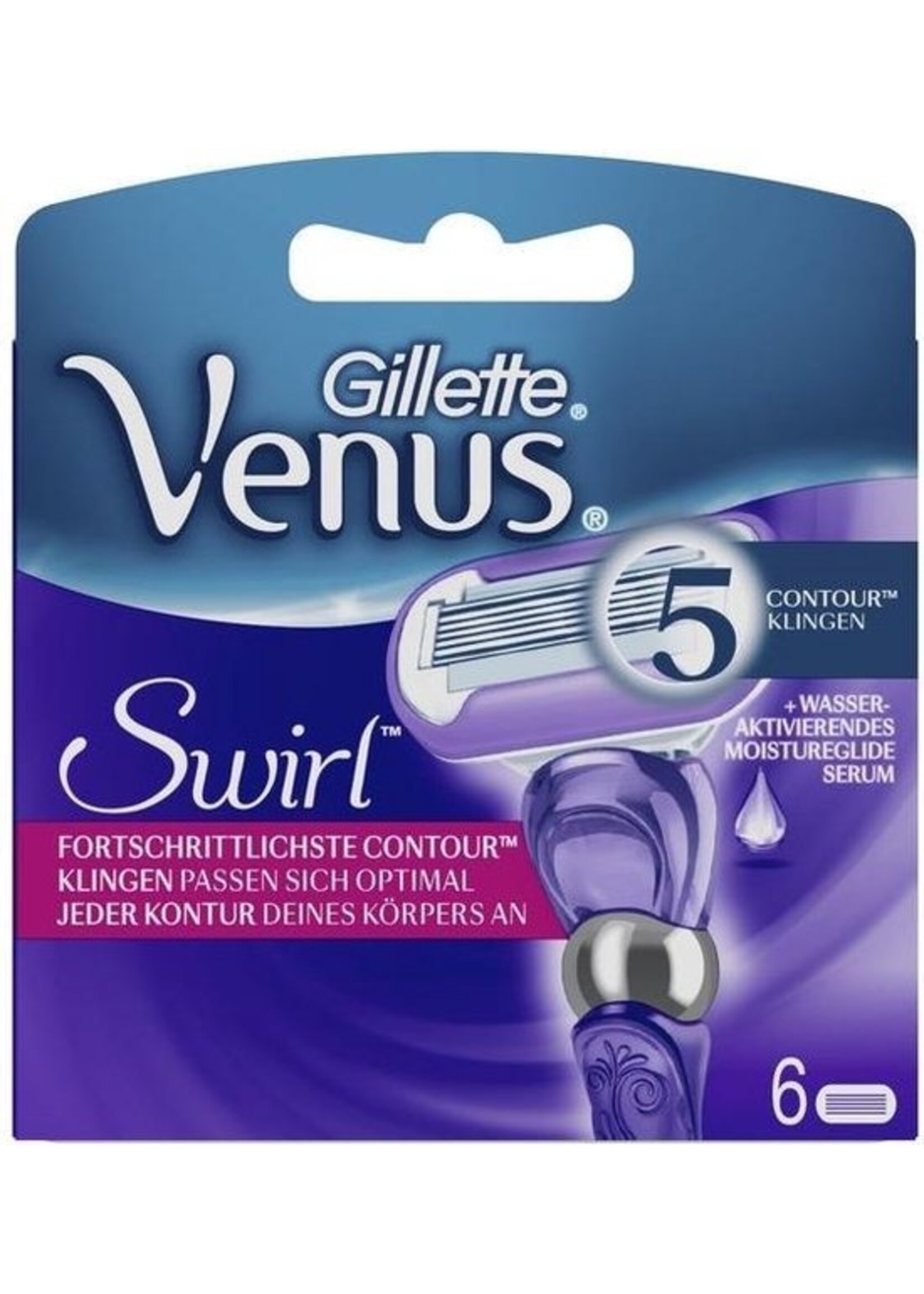 GILLETTE Gillette Razor Blade Women 6 Piece (s)