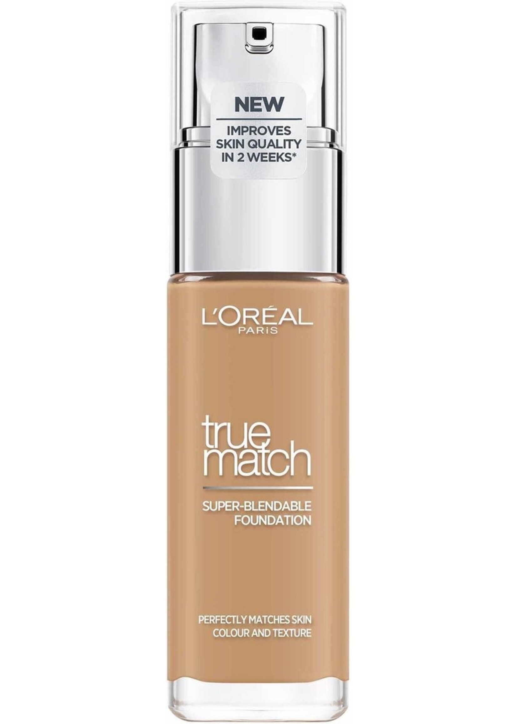 L'Oréal  L'Oréal Paris True Match Foundation - 3.5.W Golden Peach - Natuurlijk Dekkend - 30 ml