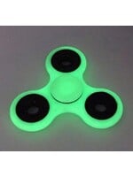 Gorillz Hand Spinner - draaier / Glow in the dark / Anti-stress gadget/ Donker en lichtgroen-Rood-Blauw met hoogwaardige keramische lagers