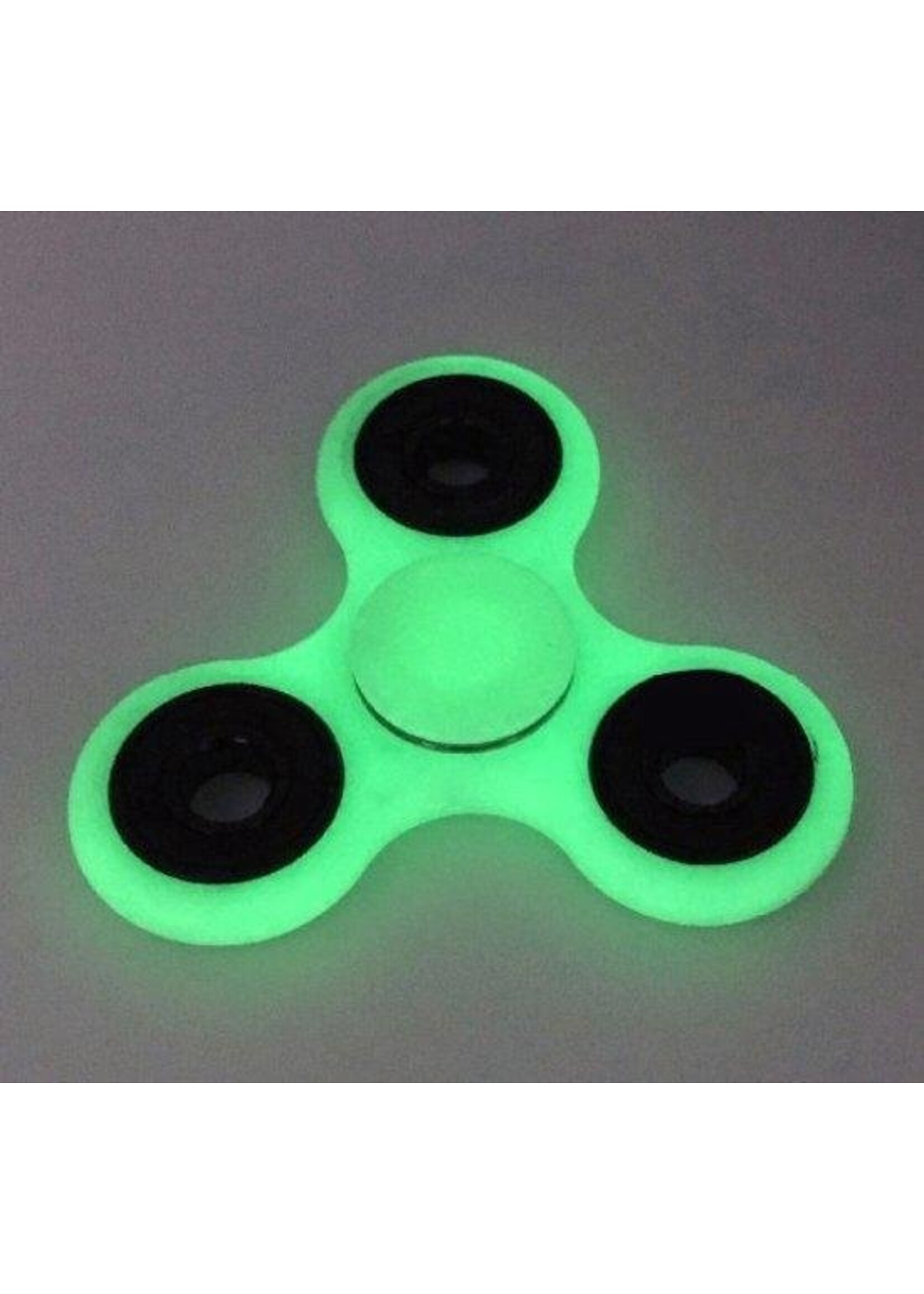 Gorillz Hand Spinner - draaier / Glow in the dark / Anti-stress gadget/ Donker en lichtgroen-Rood-Blauw met hoogwaardige keramische lagers