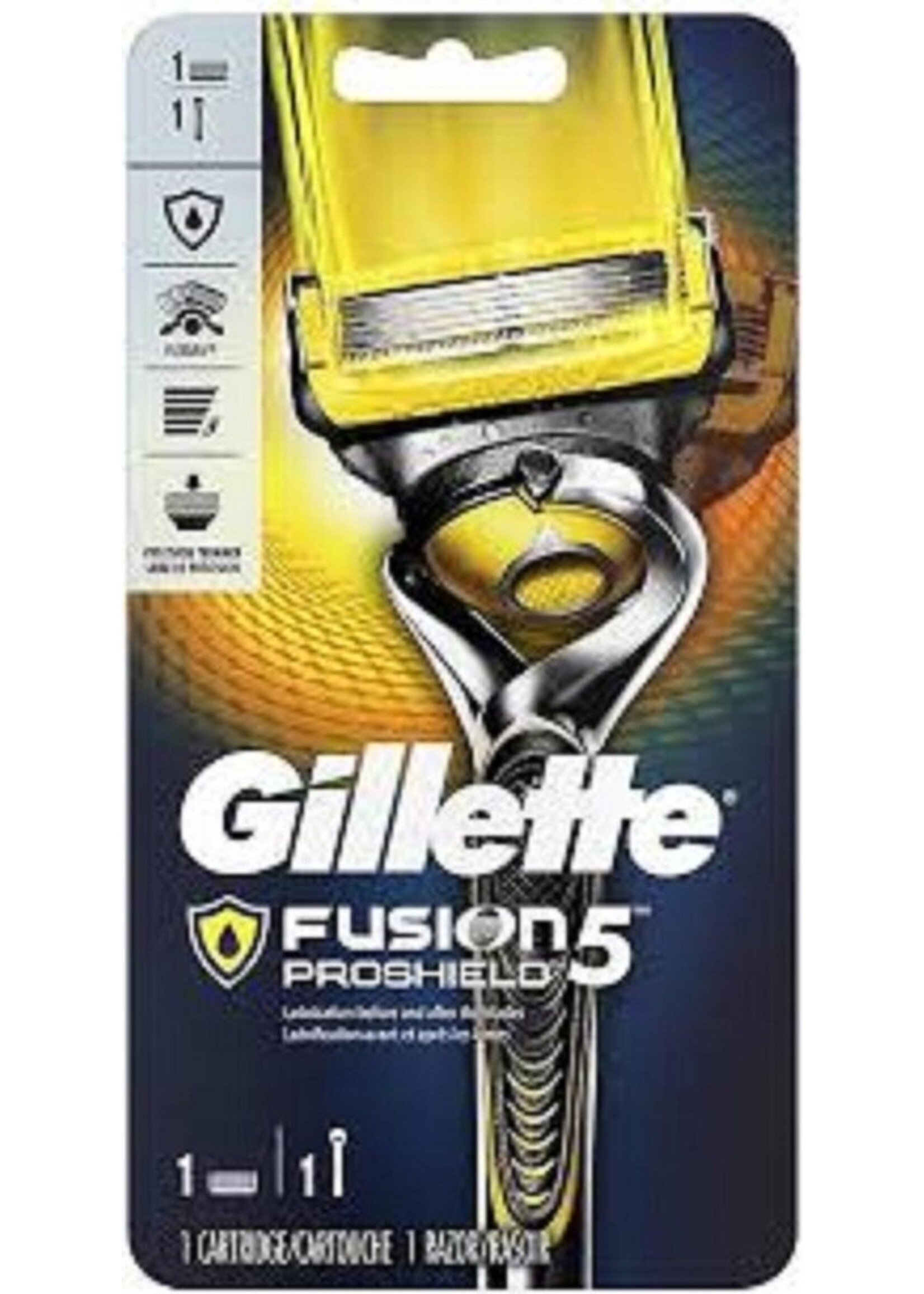 GILLETTE Gillette fusion 5 proshield promo met 4 extra mesjes