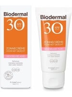 Biodermal Zonnebrand voor de Gevoelige huid - SPF 30 - 50ml - Zonnebrand voor het gezicht