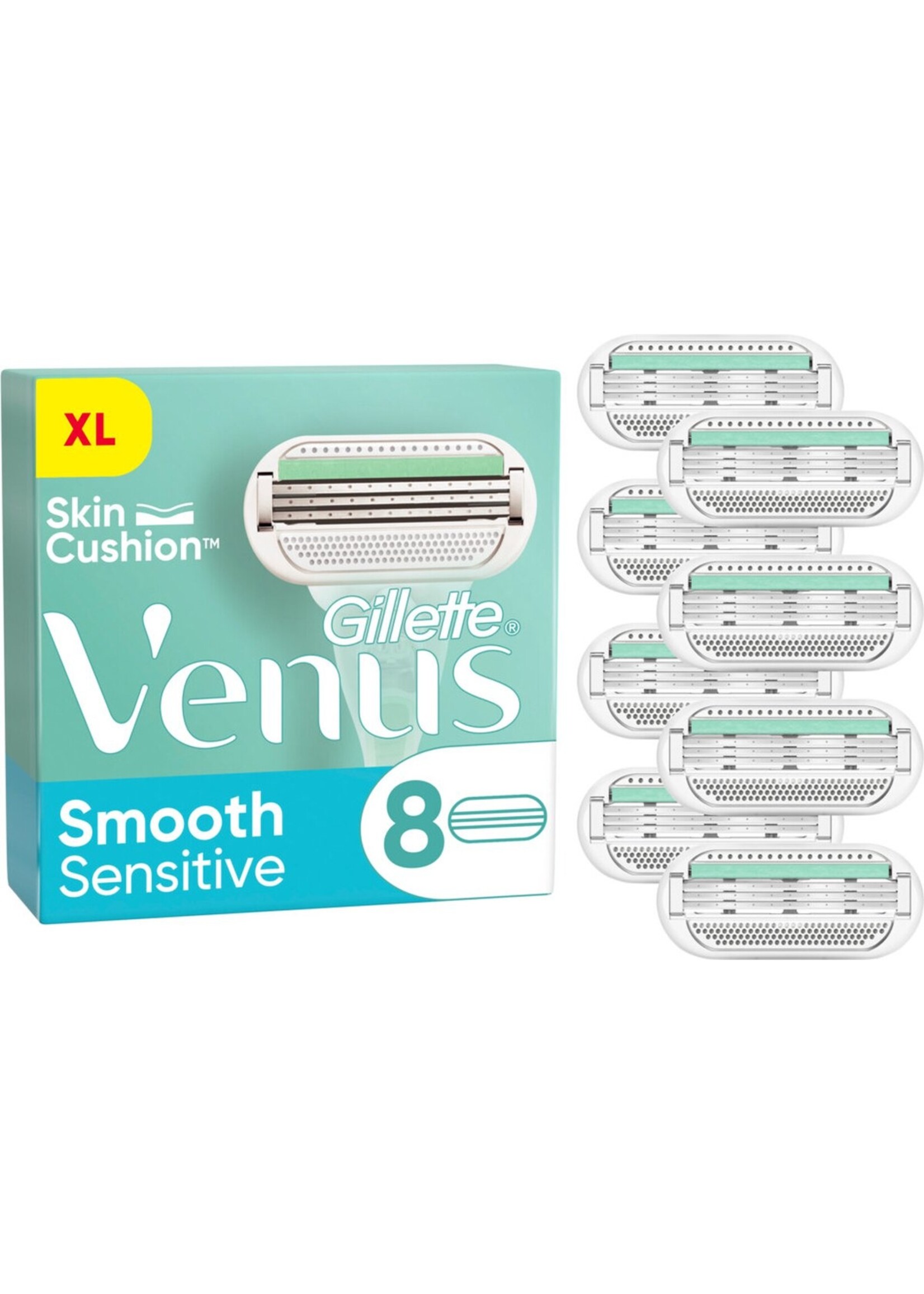 GILLETTE Gillette Venus Scheermesjes Smooth Sensitive 8 stuks