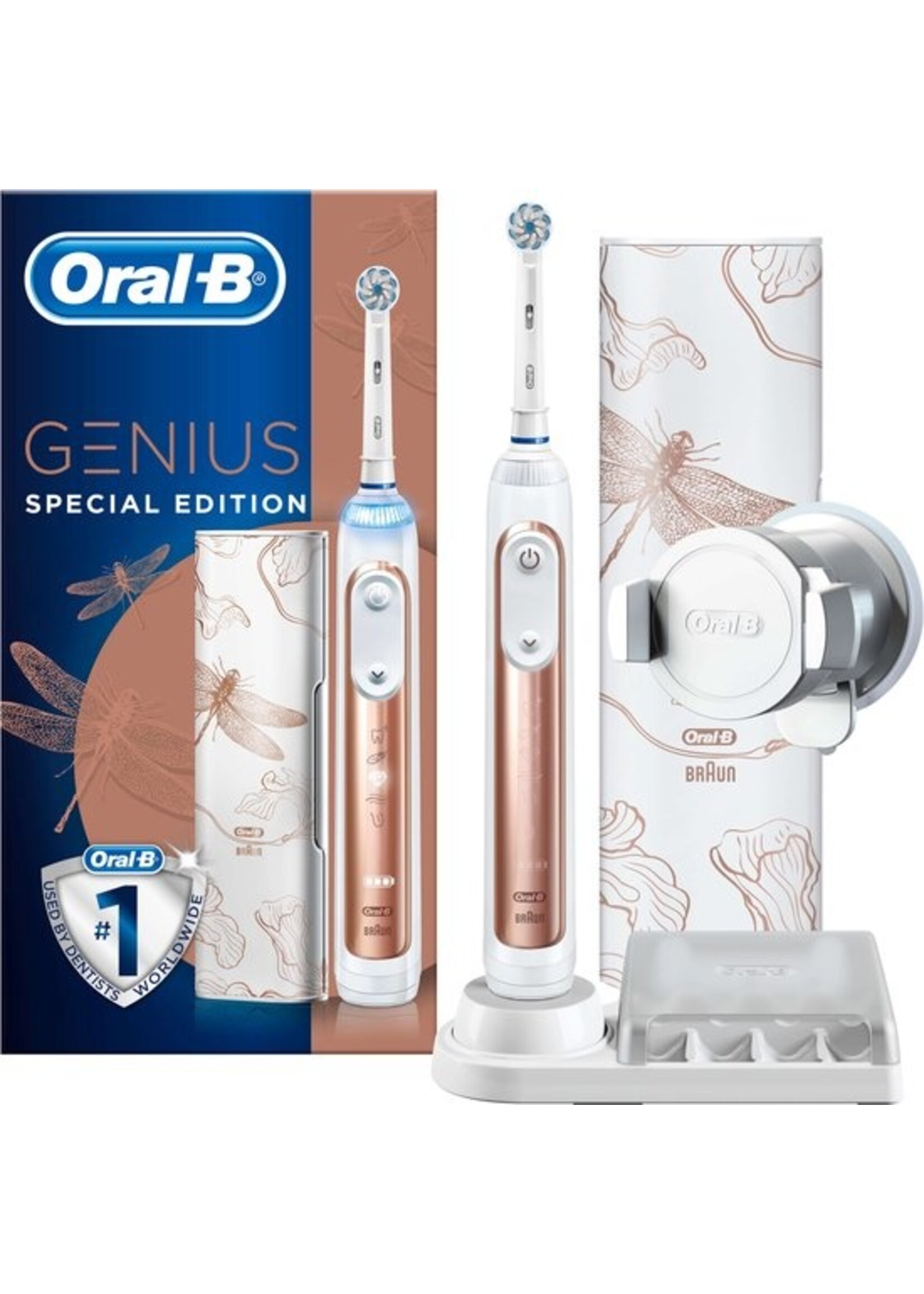 Oralb Braun Oral-B Genius - Special Edition Roségoud - Elektrische Tandenborstel