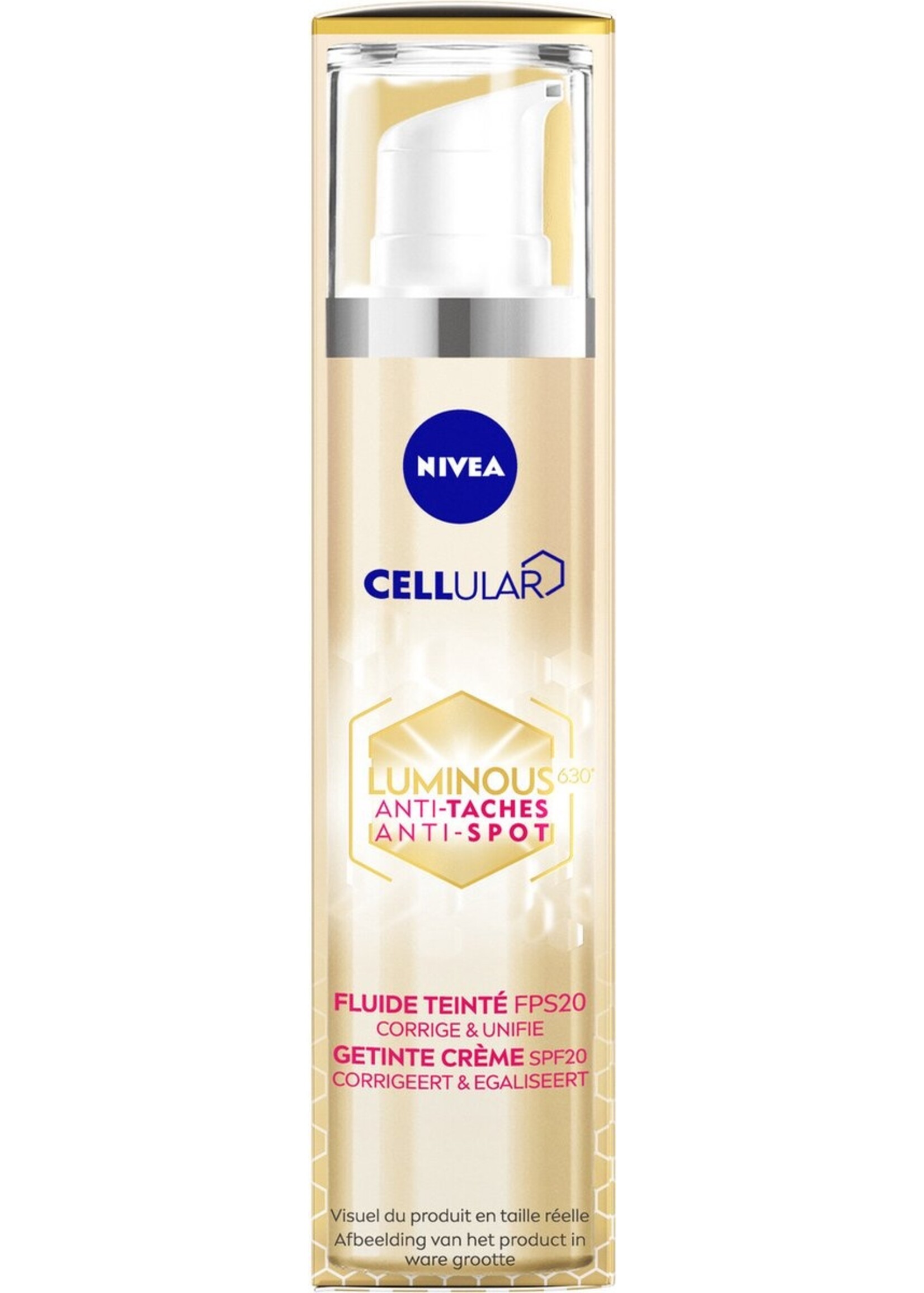 Nivea Cellular Luminous630 Getinte Dagcrème SPF20