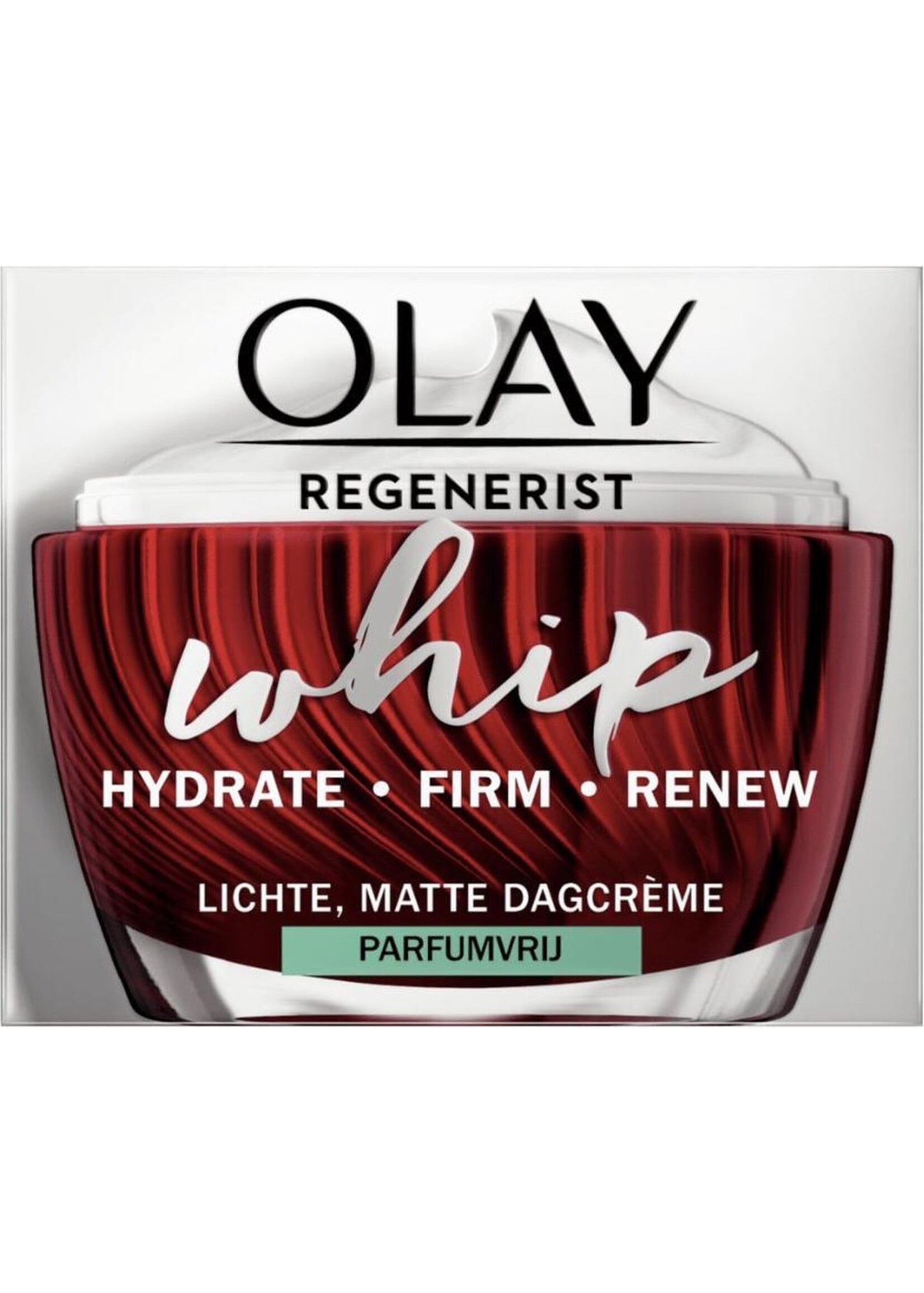 Olay Whip Regenerist Hydraterende Niet-Vette Gezichtsdagcrème Parfumvrij - 50 ml