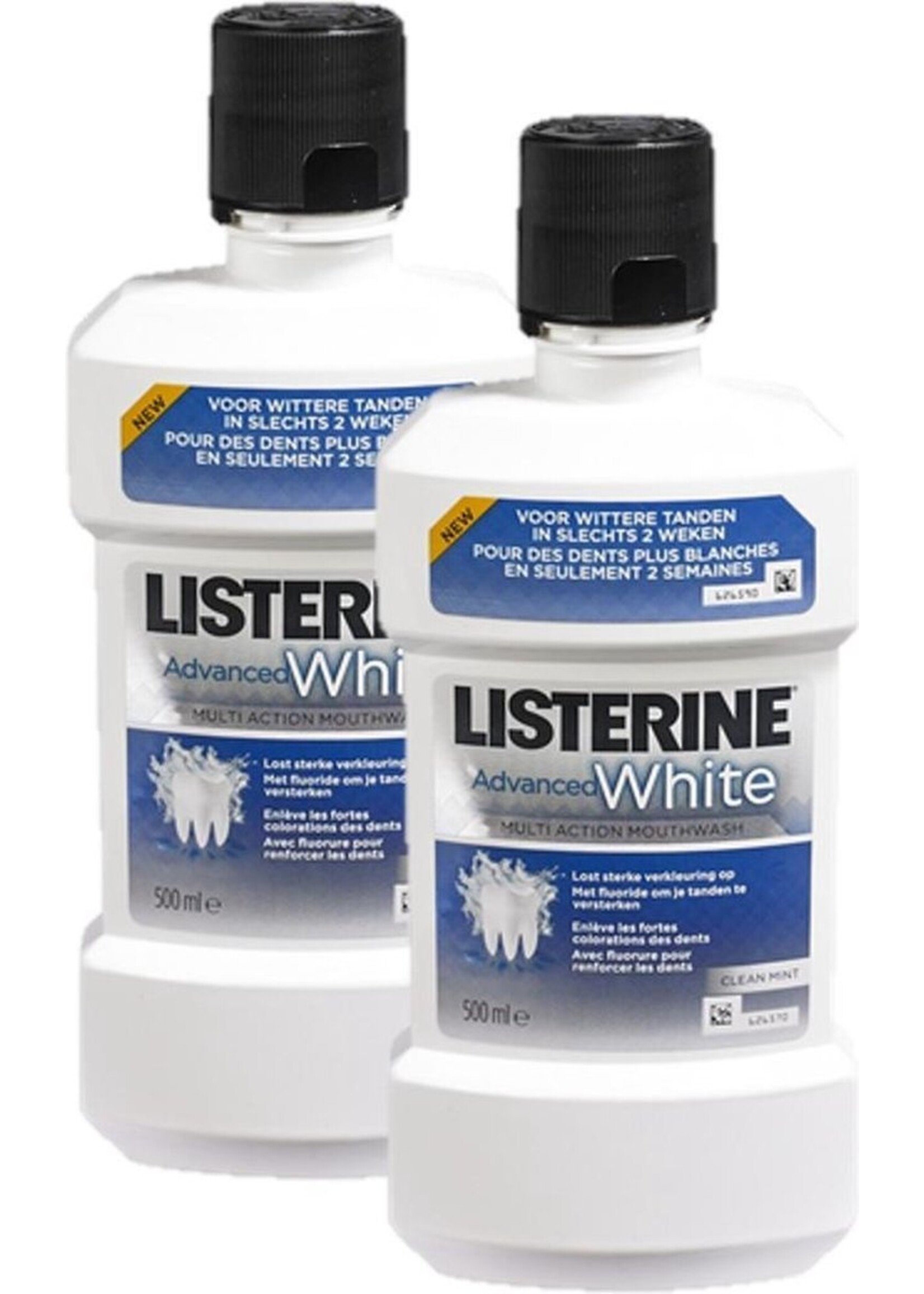 Listerine Mondwater Advanced White 2 x 500 ml