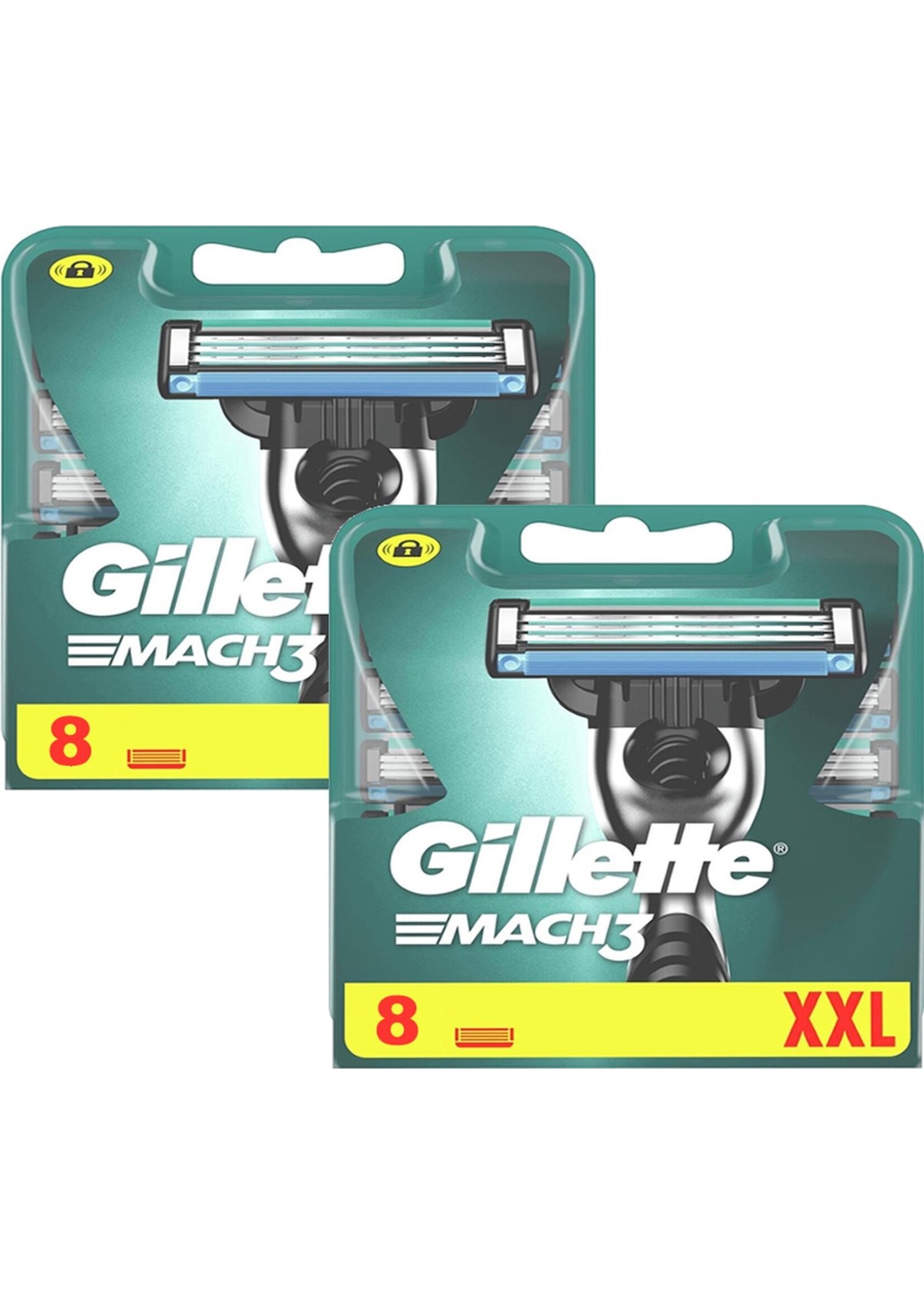 GILLETTE Gillette Mach3-16 stuks-scheermesjes