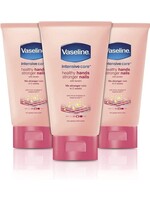 Vaseline Handcreme – Healthy Hands & Stronger Nails - Voordeelverpakking 3 Stuks