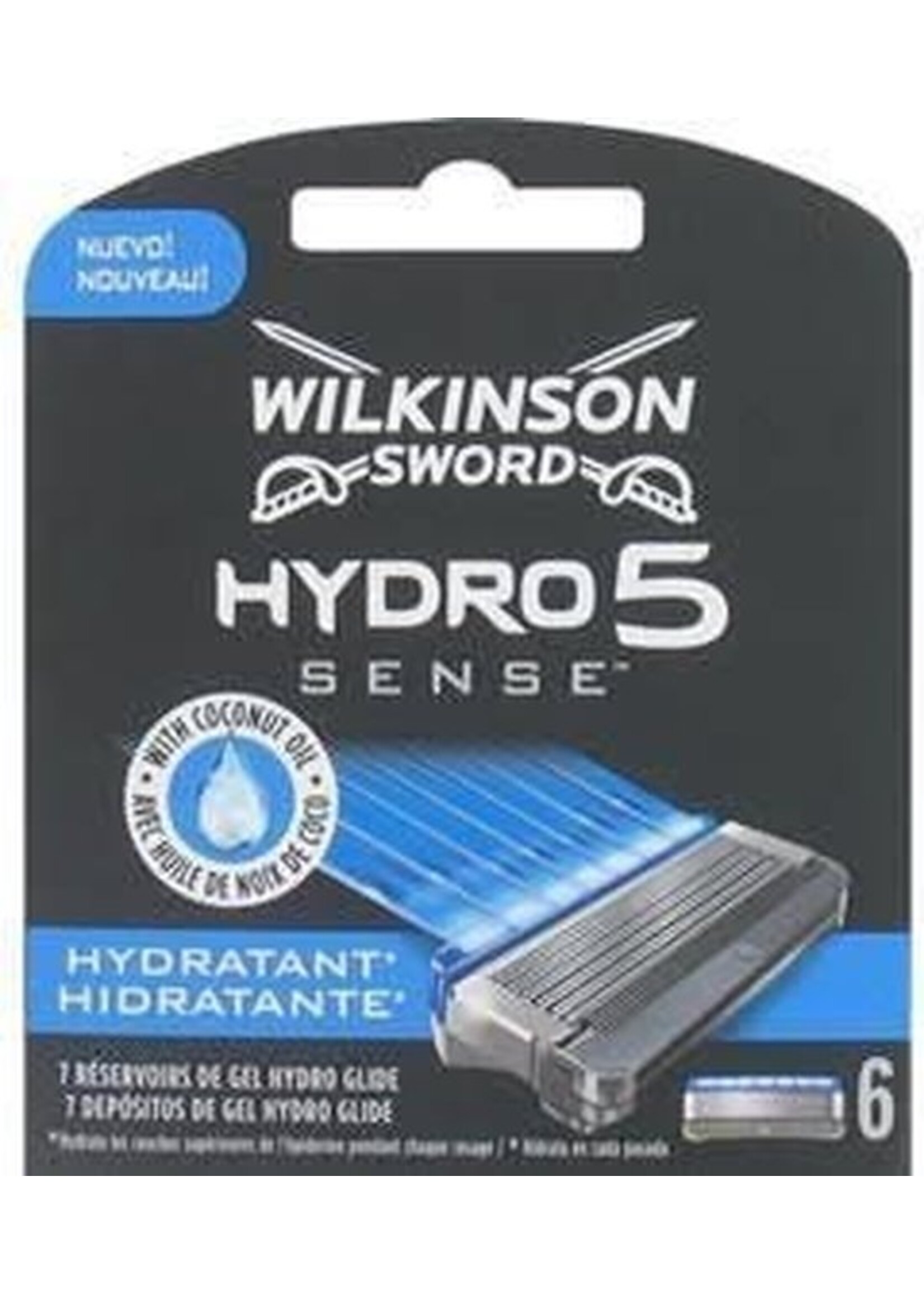 Wilkinson Hydro 5 Scheermesjes Sense Hydrate - 6 Scheermesjes