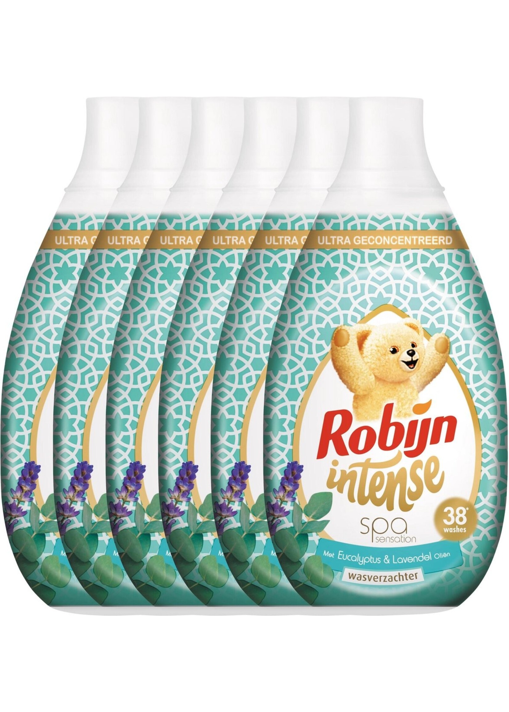 Robijn Intense Spa Sensation Wasverzachter - 228 Wasbeurten - 6 x 570ml