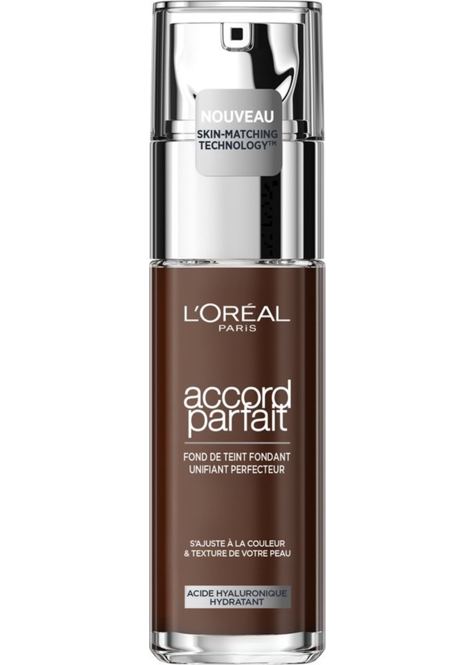 L'Oréal  L’Oréal Paris - Accord Parfait Foundation - 10R/C  - Natuurlijk Dekkende Foundation met Hyaluronzuur en SPF 16 - 30 ml