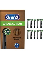 Oralb Braun Oral-B CrossAction - Met CleanMaximiser-technologie - Opzetborstels - Zwart - 10 stuks