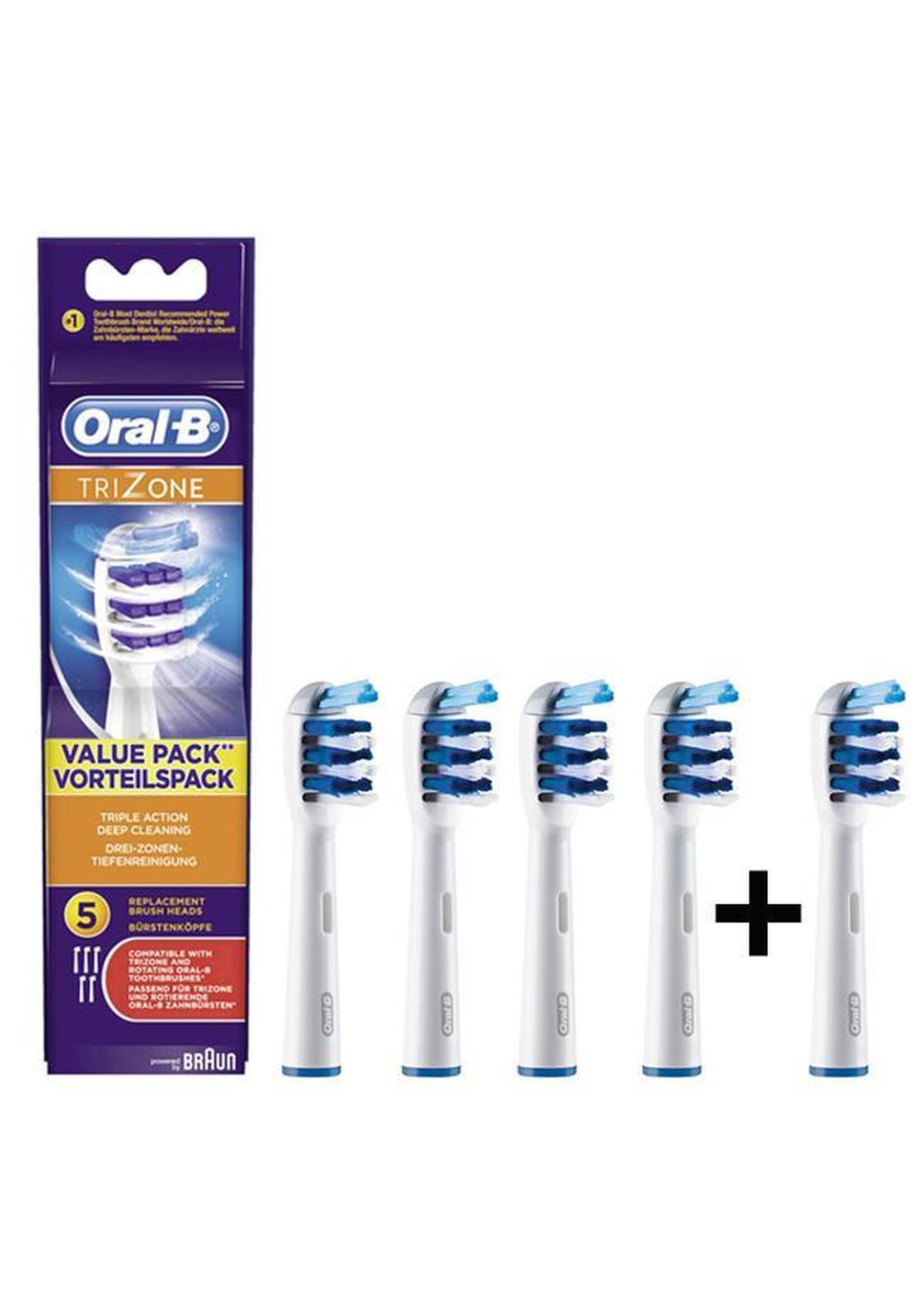 Oralb Braun Braun Oral-B TriZone 5-pack opzetborstels