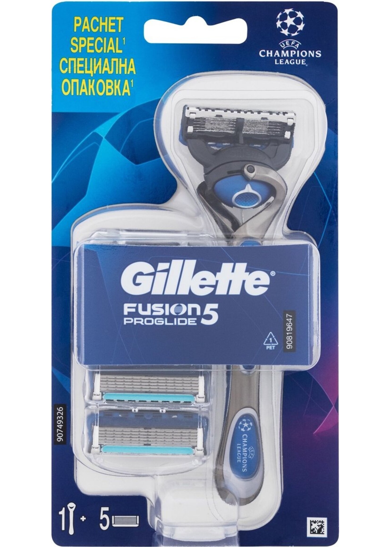 Gillette Fusion 5 ProGlide met Flexball Technologie Scheersysteem Mannen
